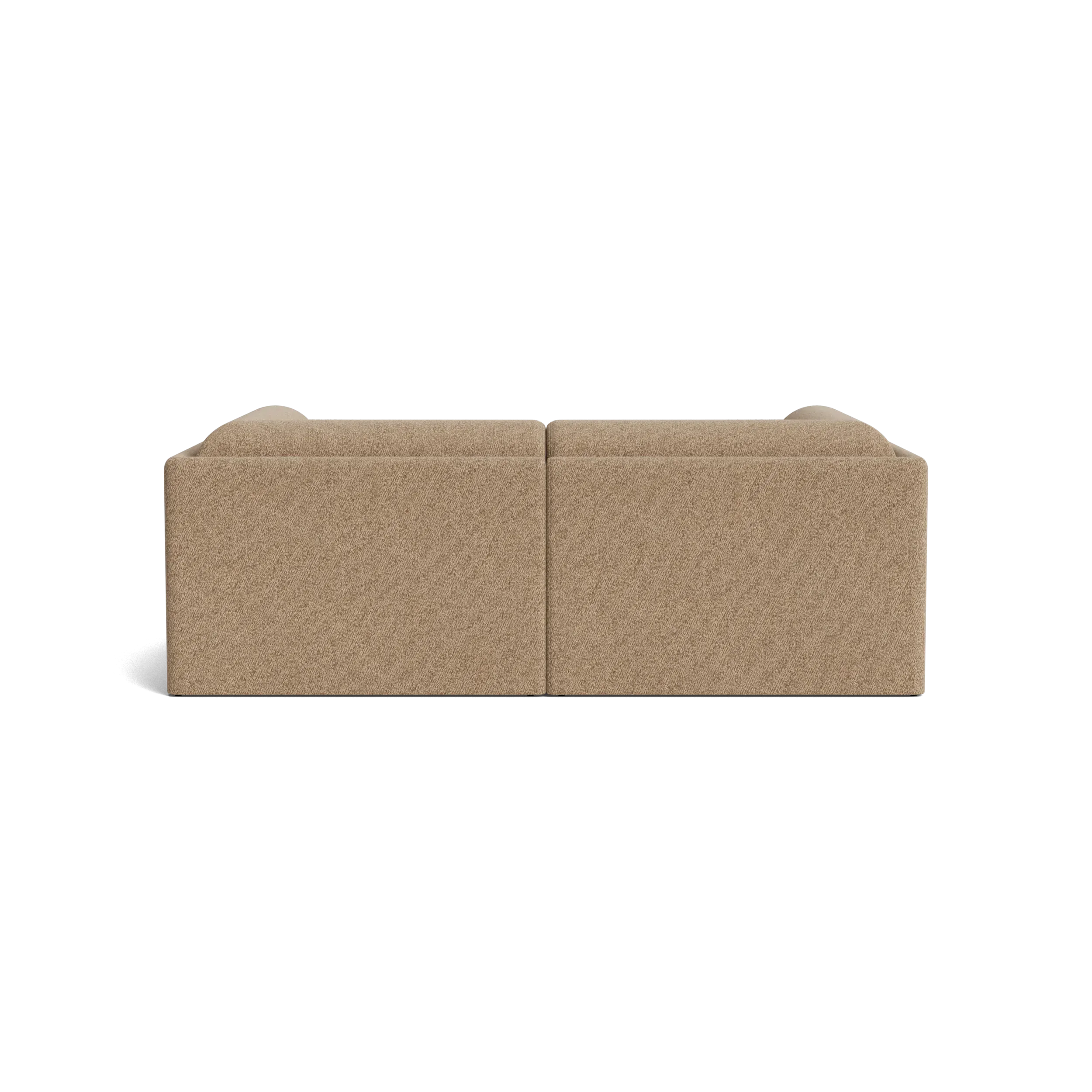Addy 3 Seater Chaise Sofa - Copenhagen Espresso