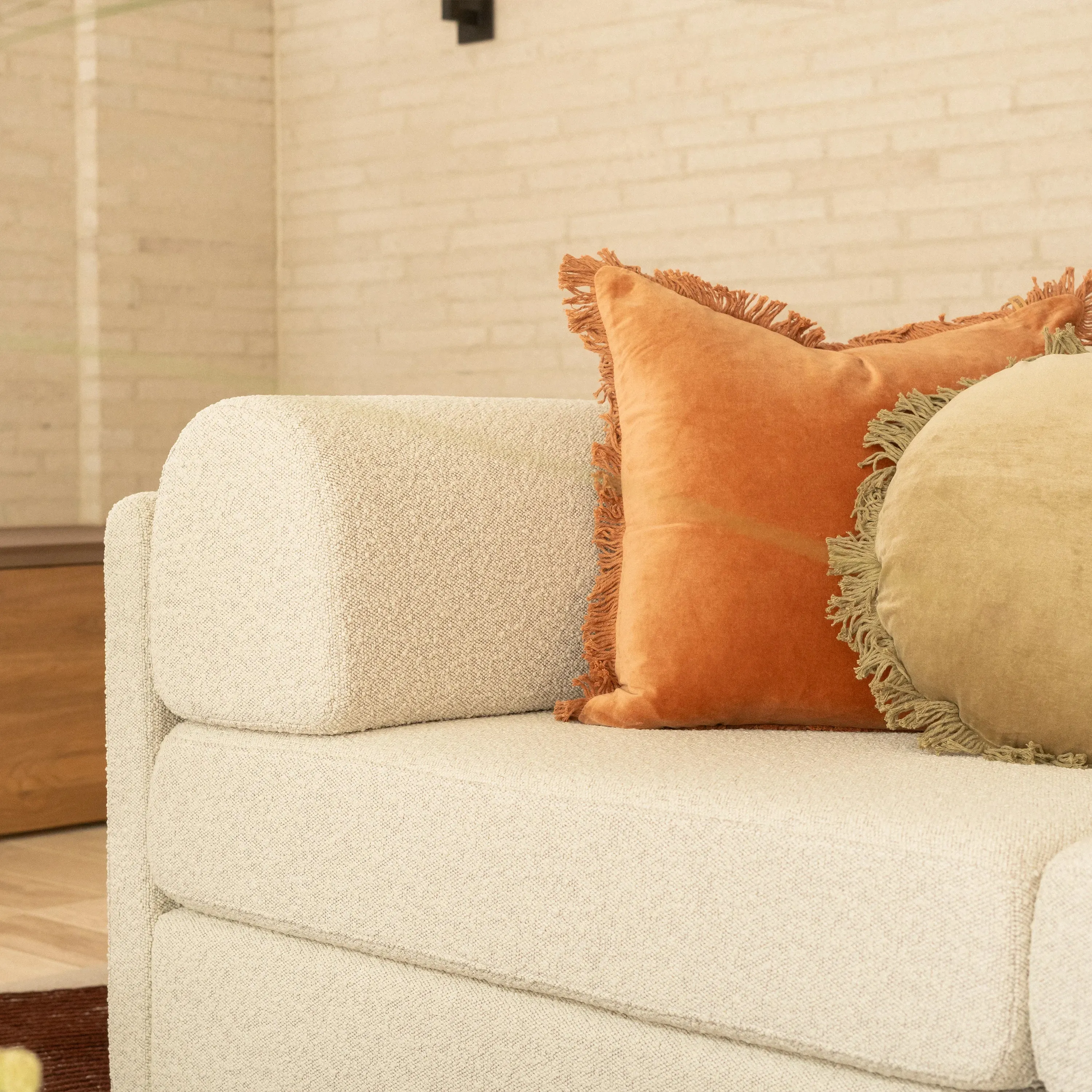Addy 3 Seater Chaise Sofa - Copenhagen Grey