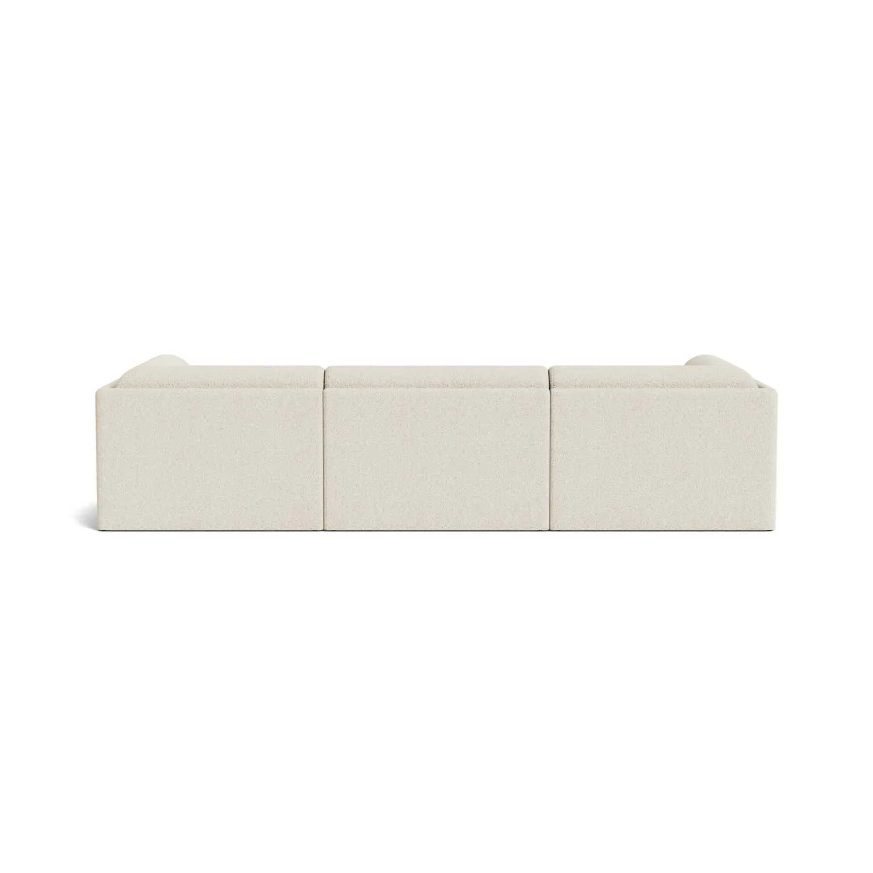 Addy 4 Seater Chaise Sofa - Copenhagen Grey
