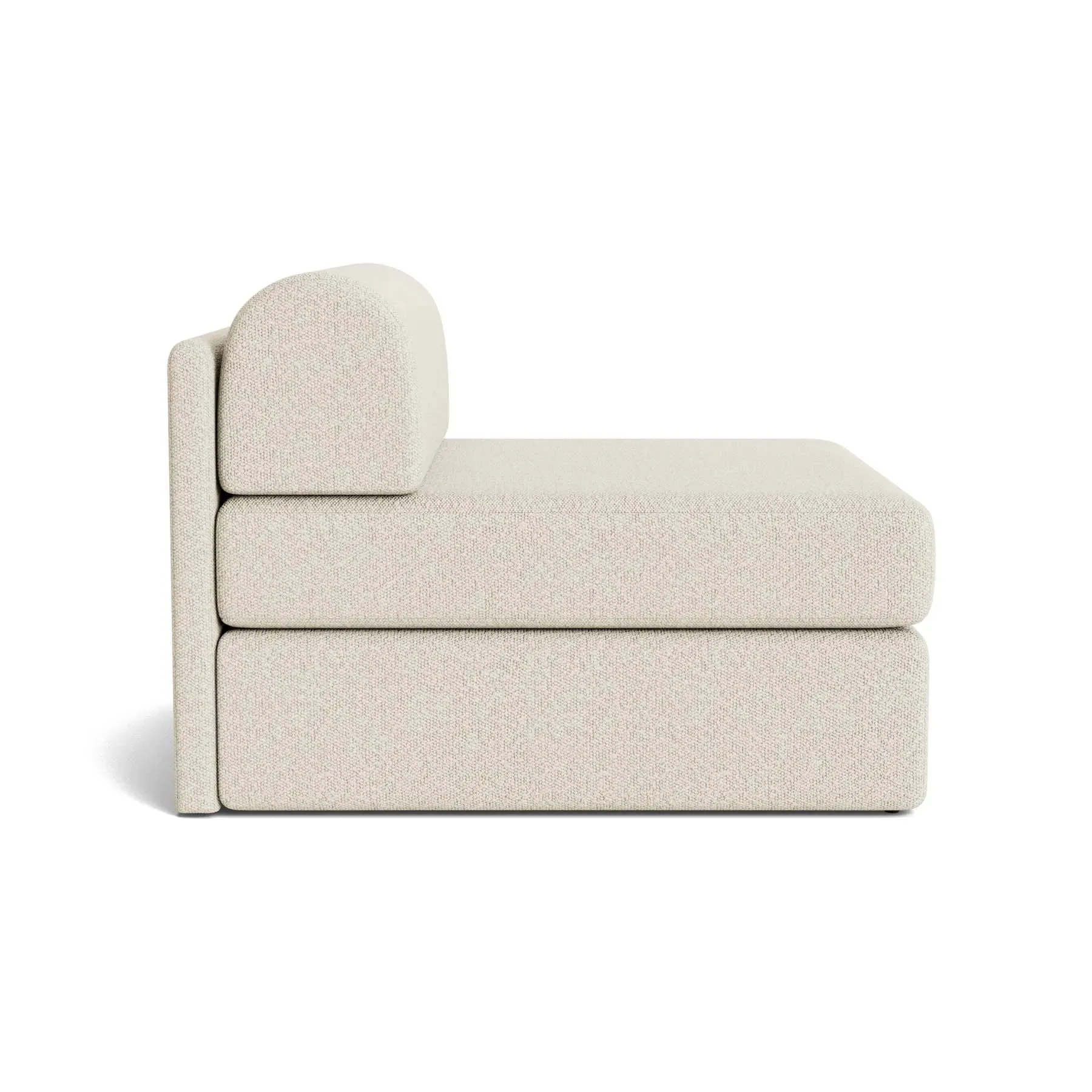 Addy Armless Middle Module - Copenhagen Grey