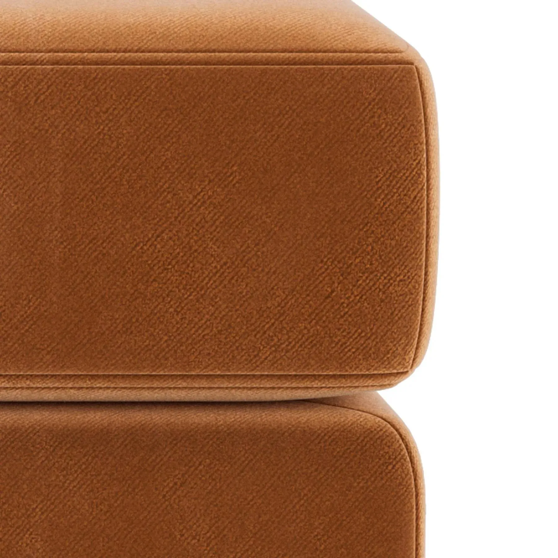 Addy Armless Middle Module - Opal Ochre