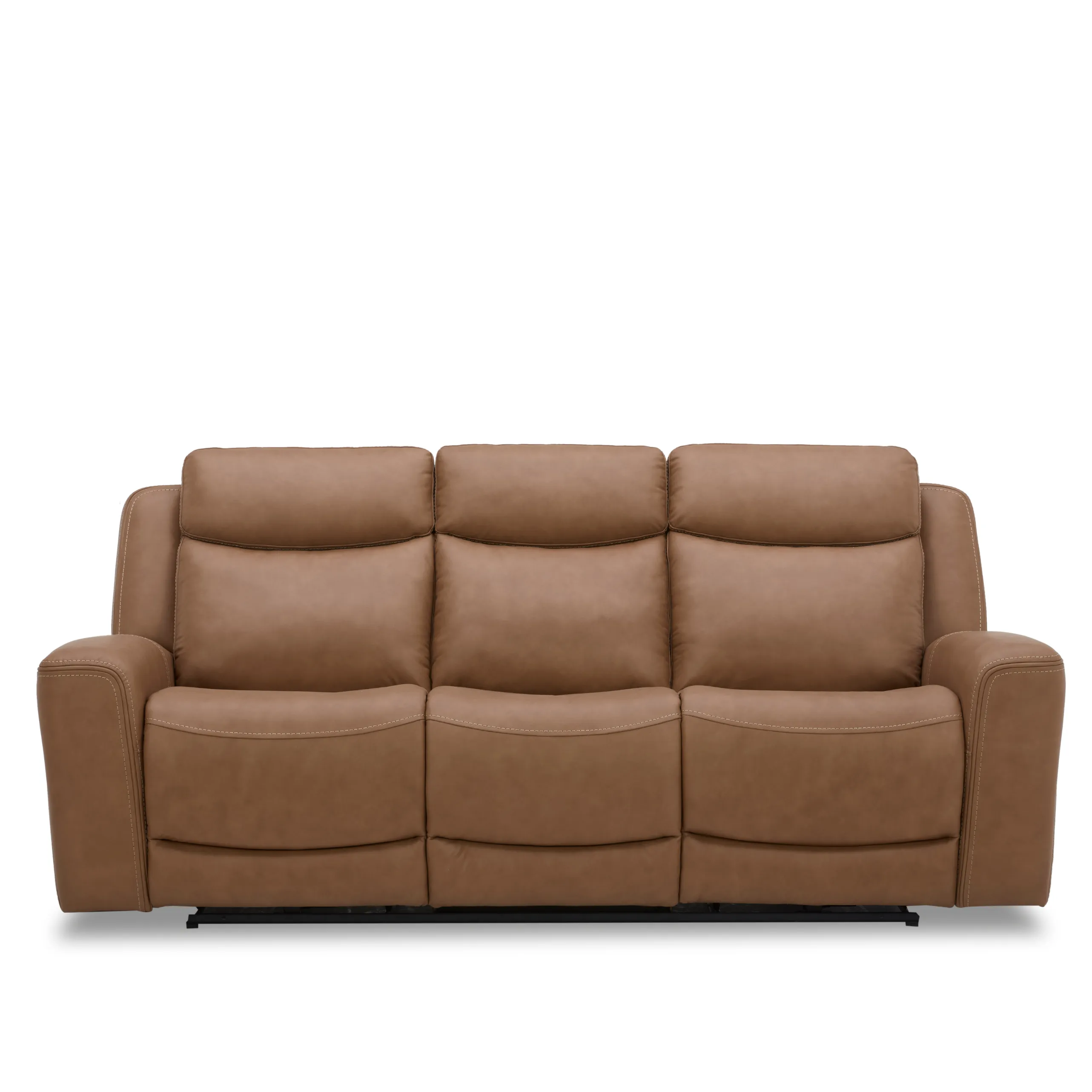 Aline Butternut Reclining Sofa