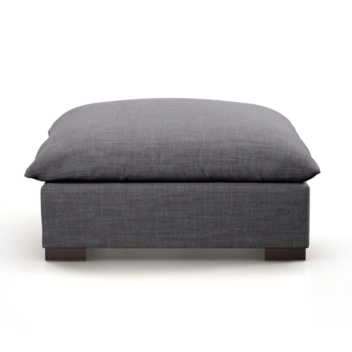 Amadeo Large Ottoman Sectional - Bennett Charcoal