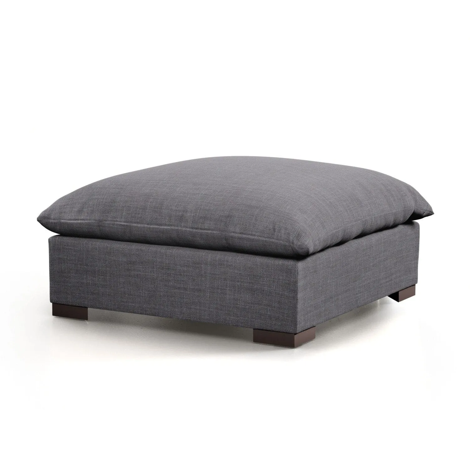 Amadeo Large Ottoman Sectional - Bennett Charcoal