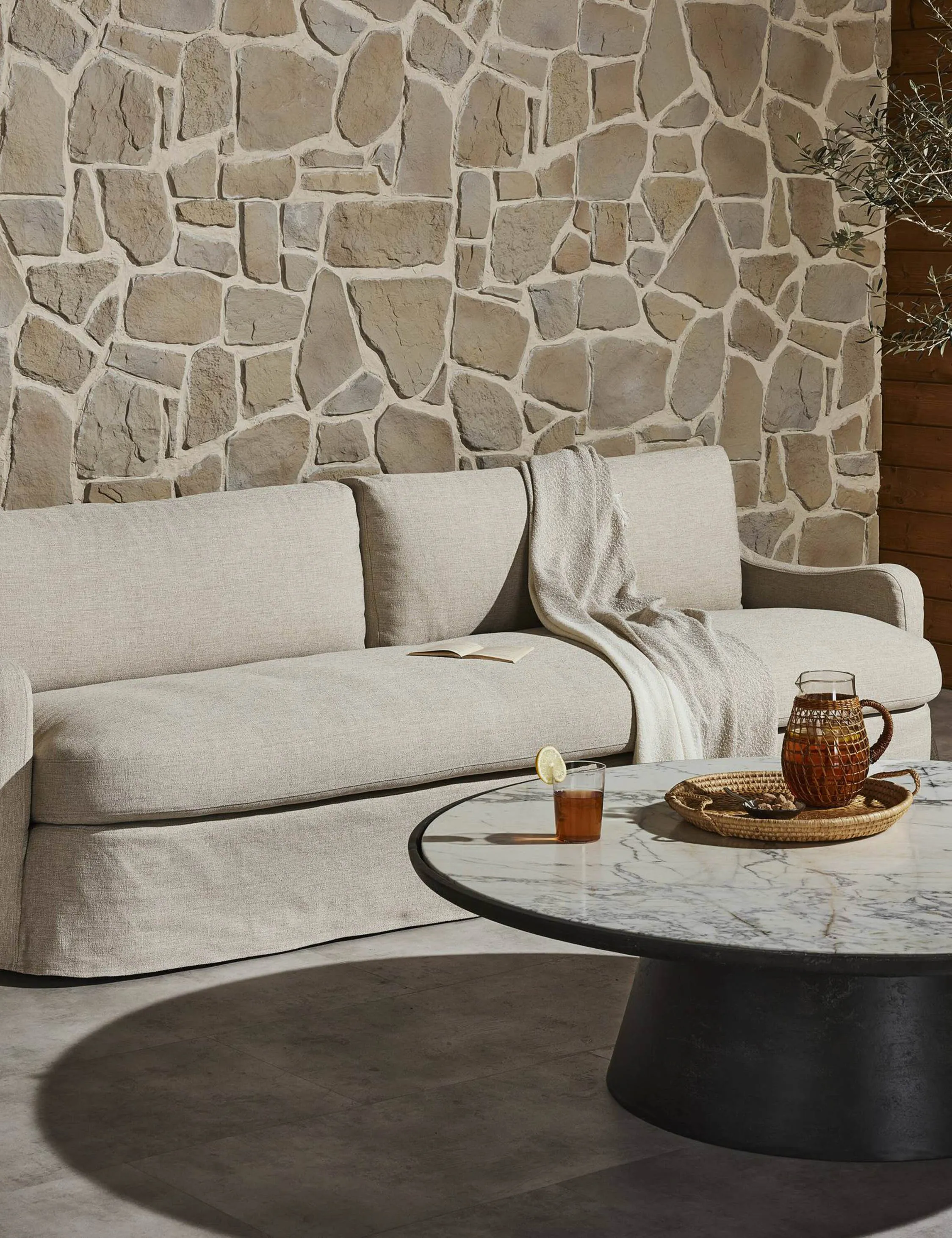Aurelia Indoor / Outdoor Sofa by Amber Lewis x Four Hands