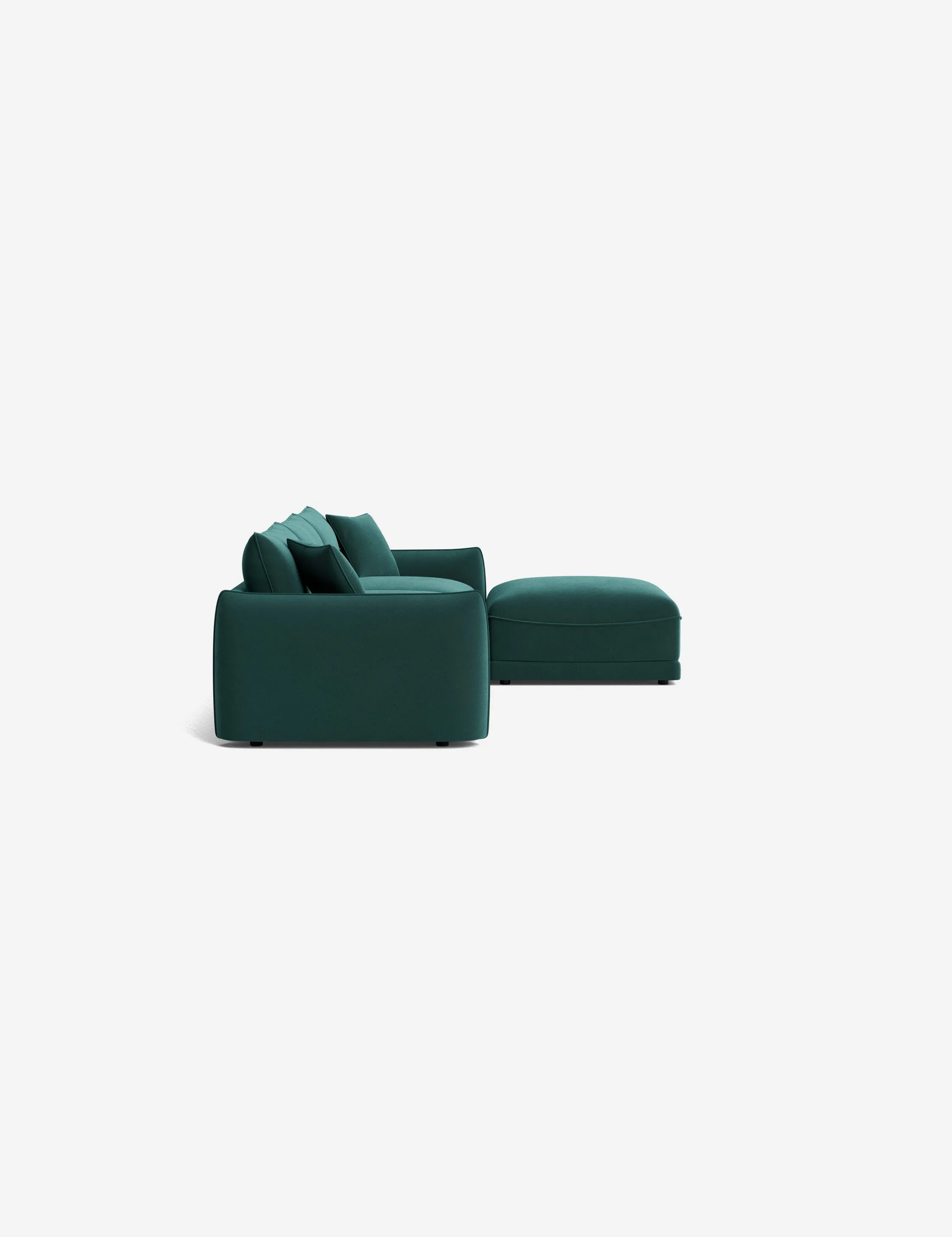 Balmer Sectional Sofa With Ottoman
