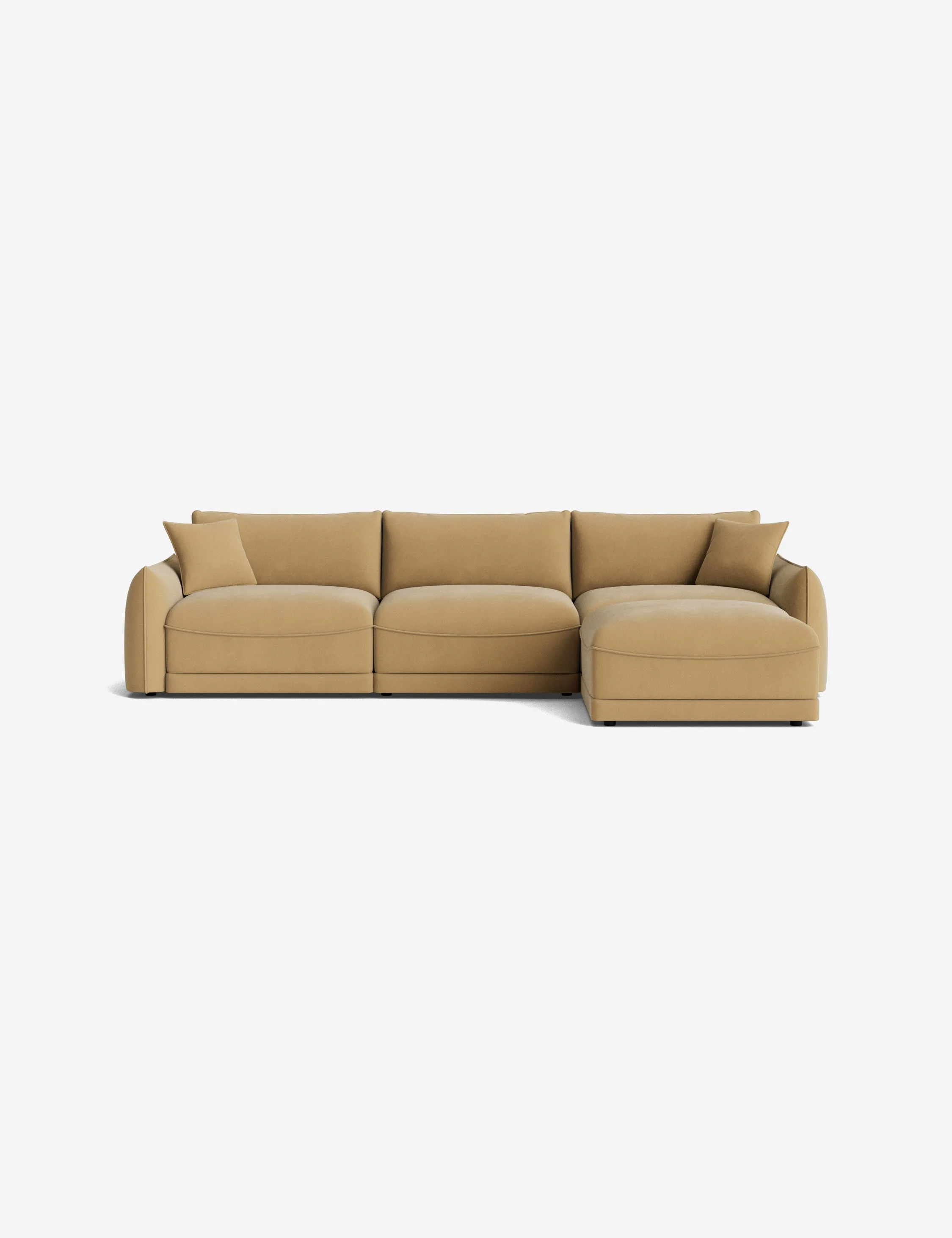 Balmer Sectional Sofa With Ottoman