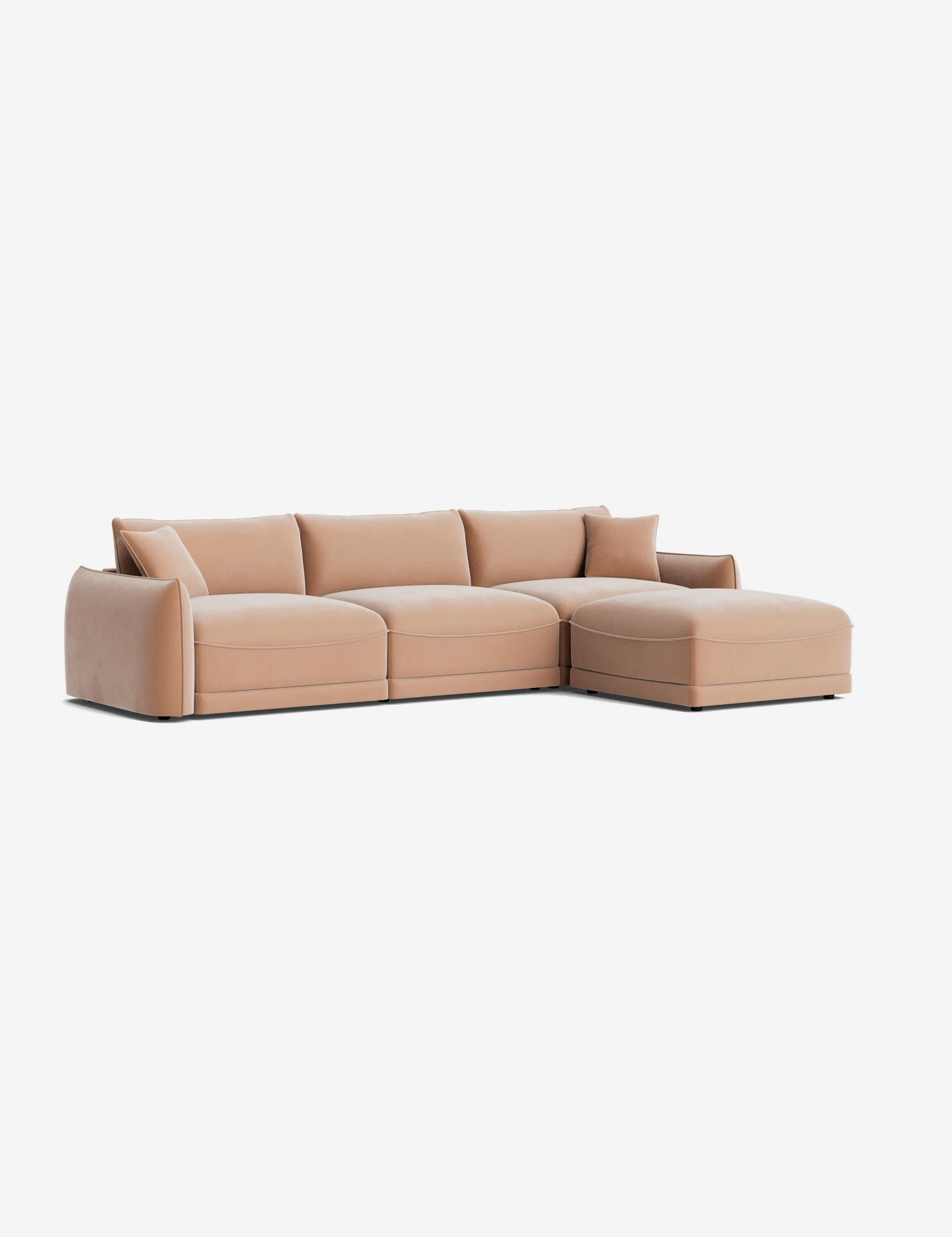 Balmer Sectional Sofa With Ottoman