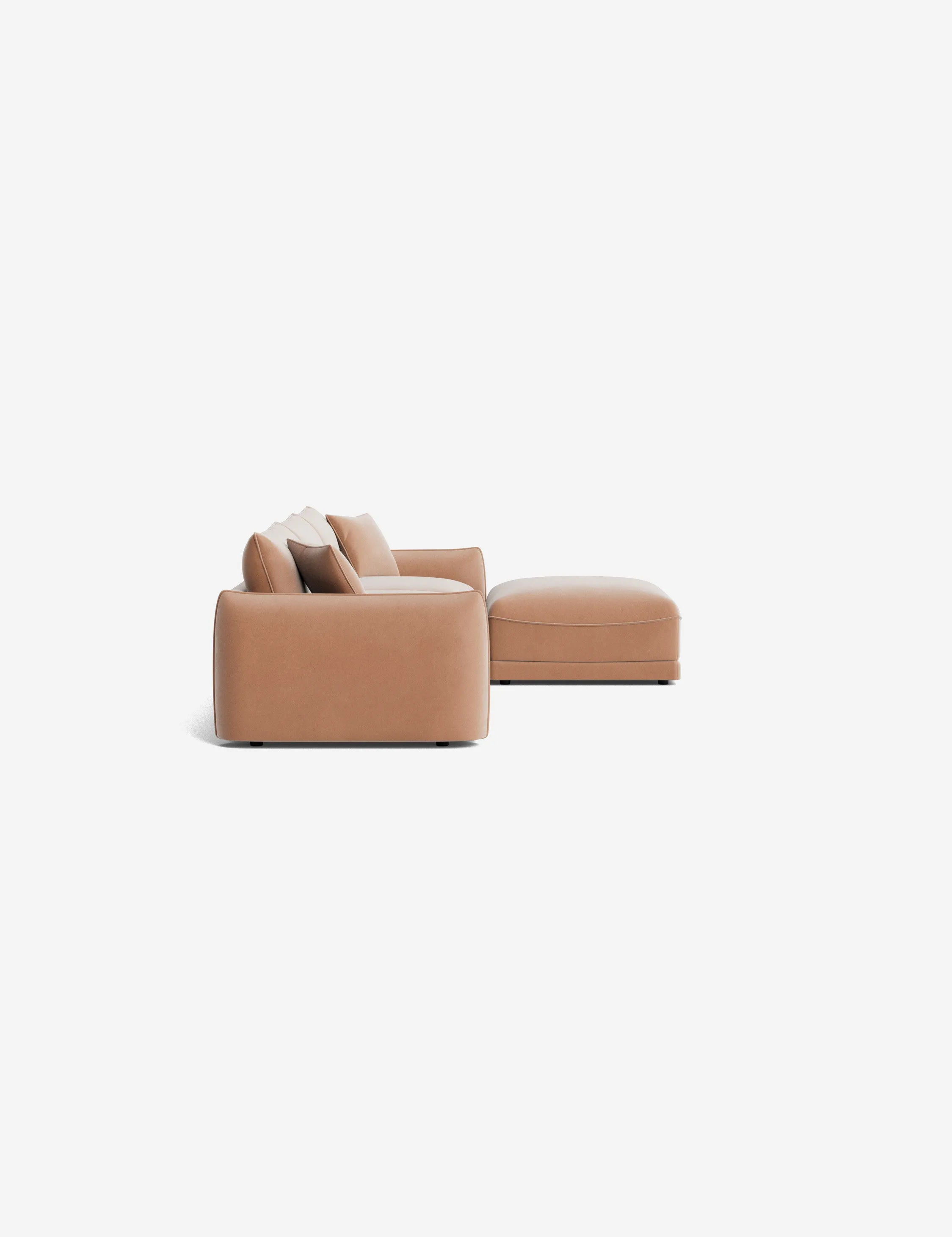 Balmer Sectional Sofa With Ottoman