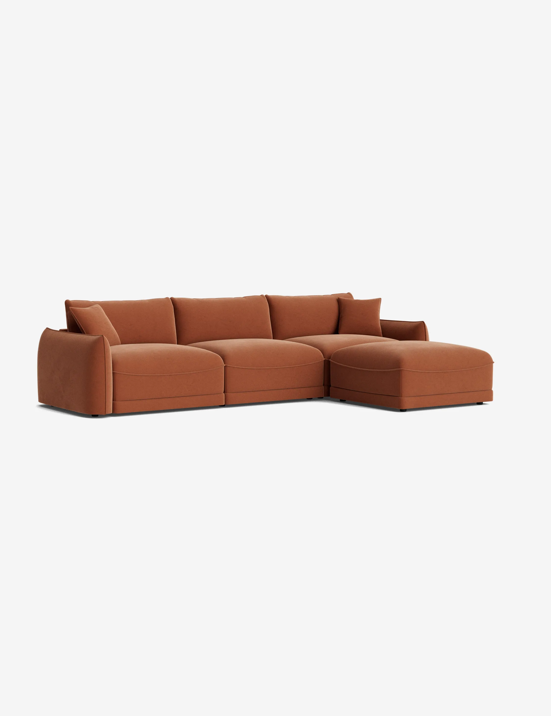 Balmer Sectional Sofa With Ottoman