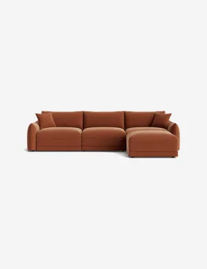 Balmer Sectional Sofa With Ottoman