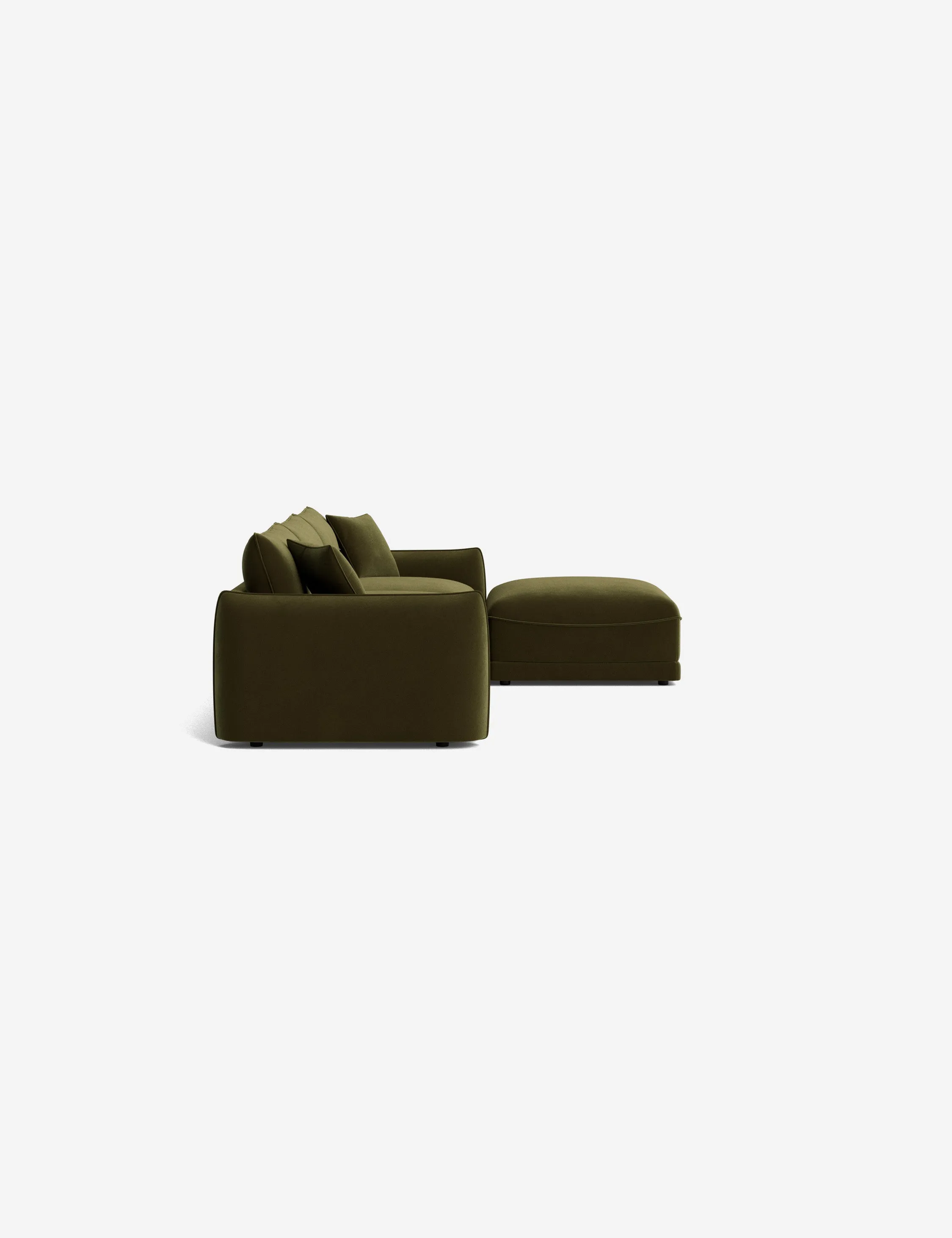 Balmer Sectional Sofa With Ottoman