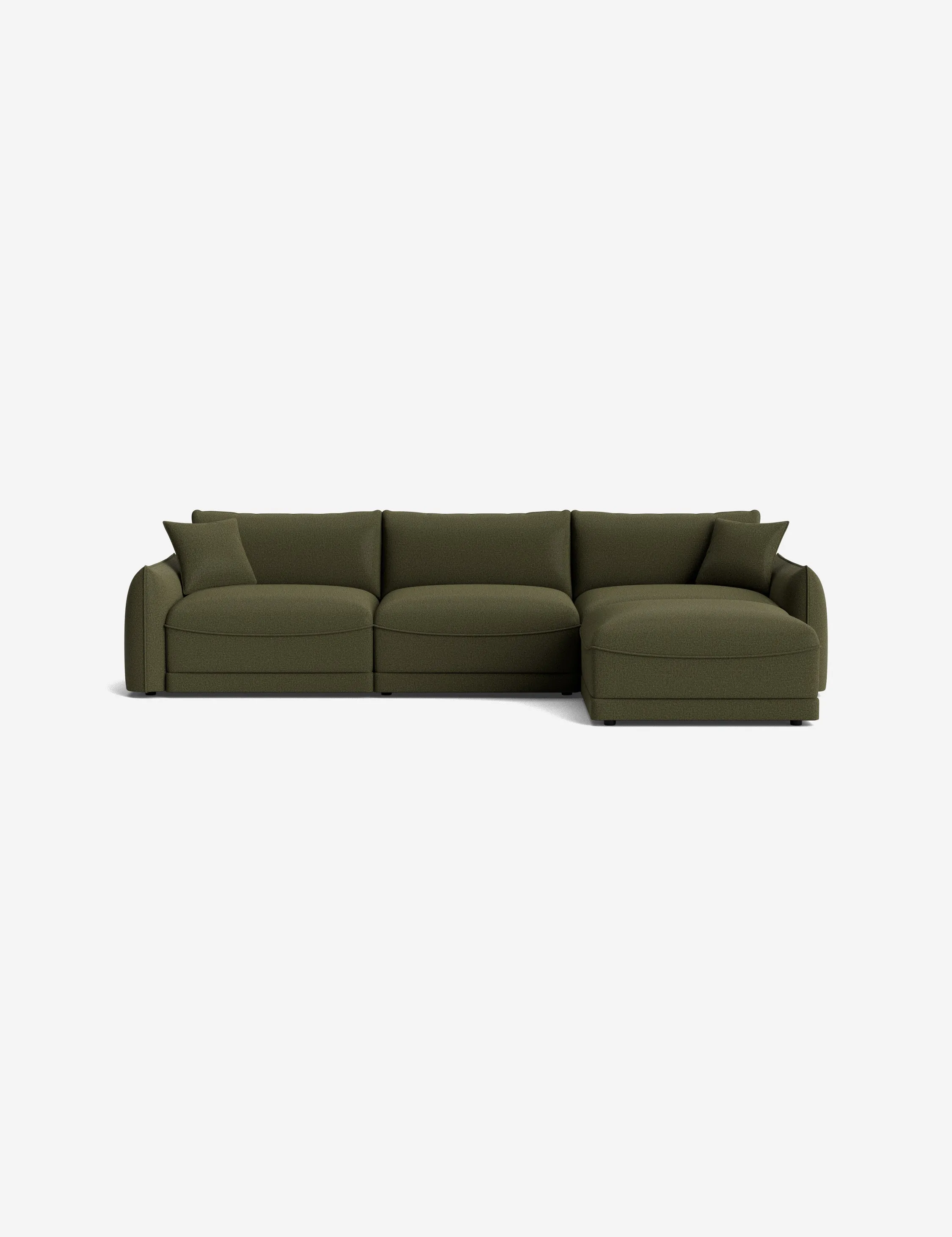 Balmer Sectional Sofa With Ottoman
