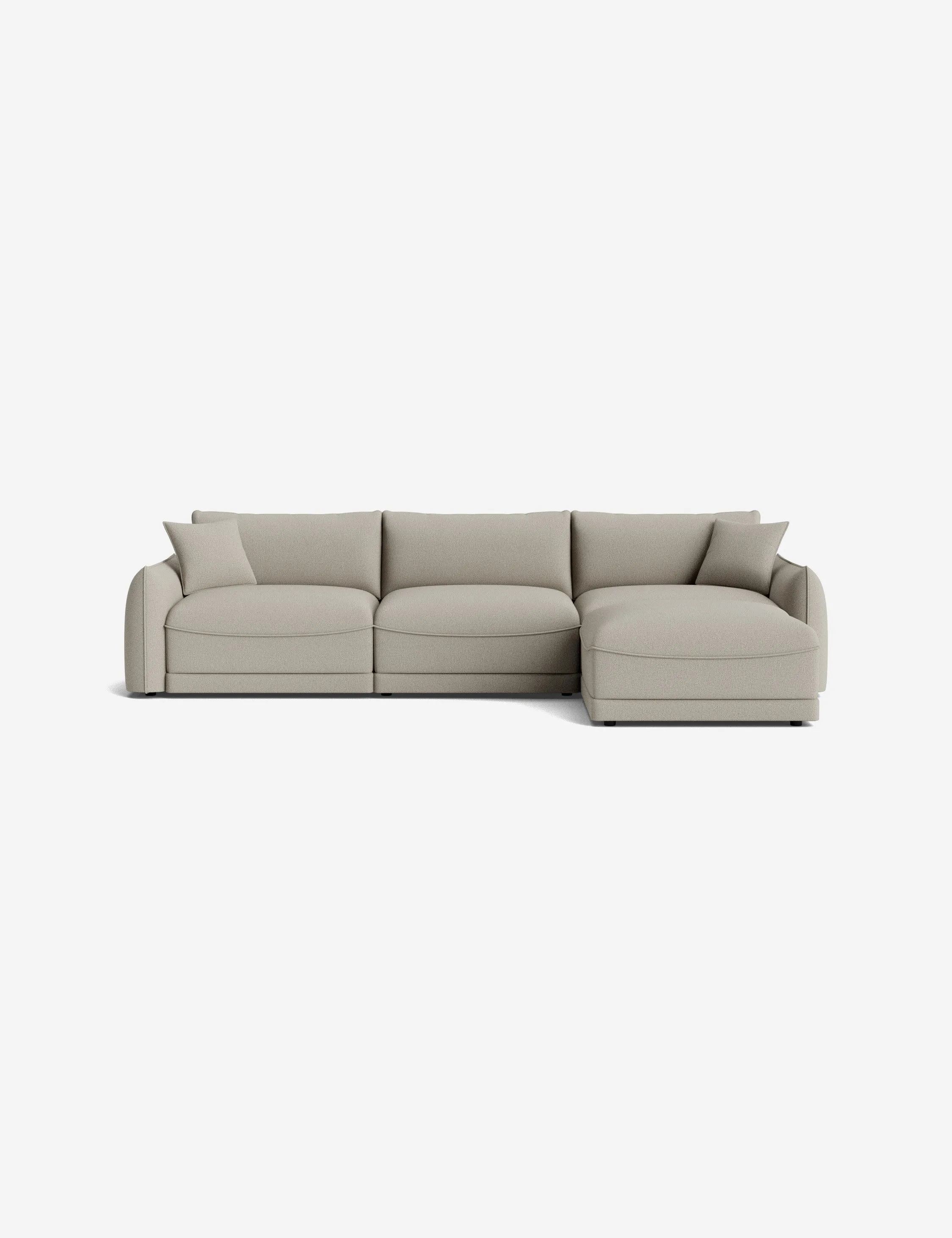 Balmer Sectional Sofa With Ottoman