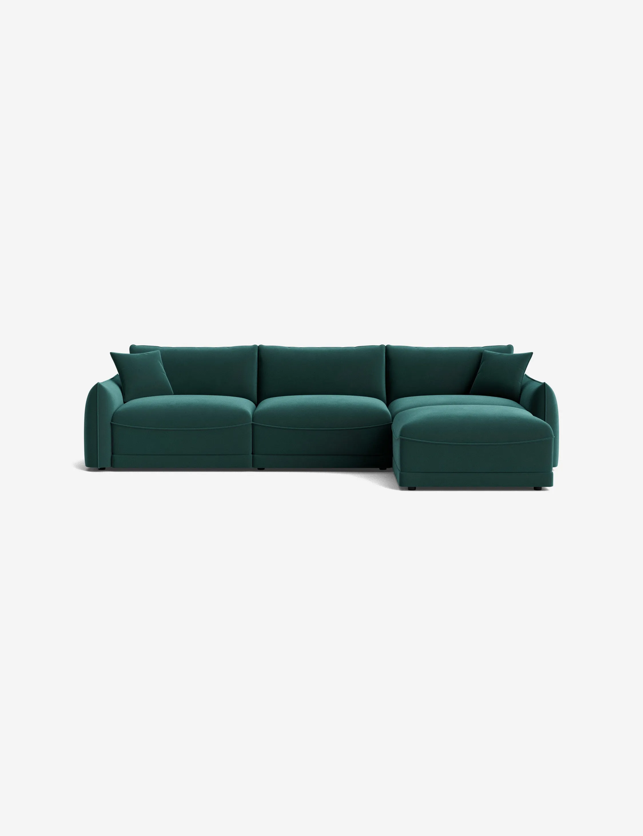 Balmer Sectional Sofa With Ottoman