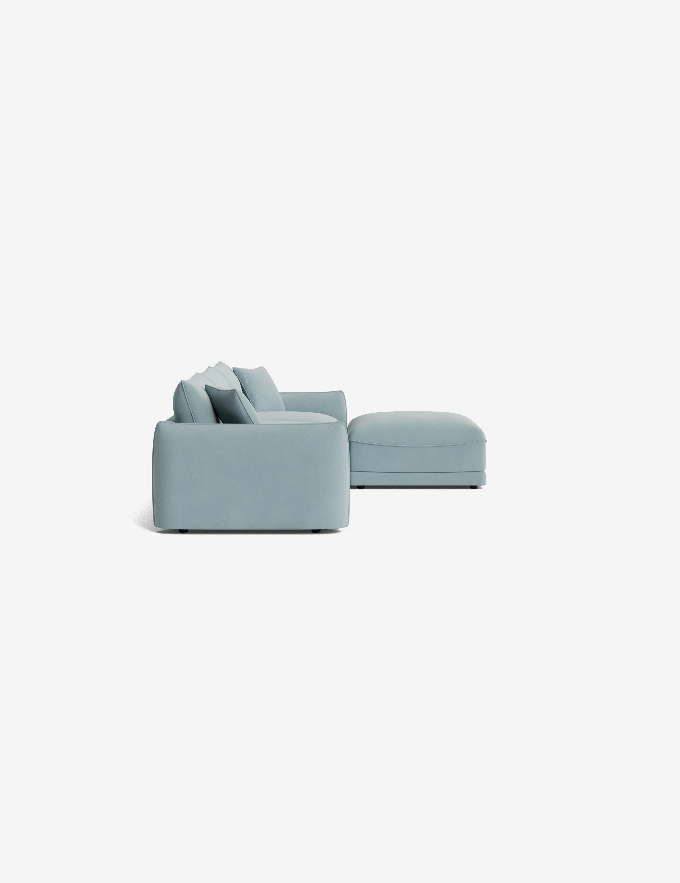 Balmer Sectional Sofa With Ottoman