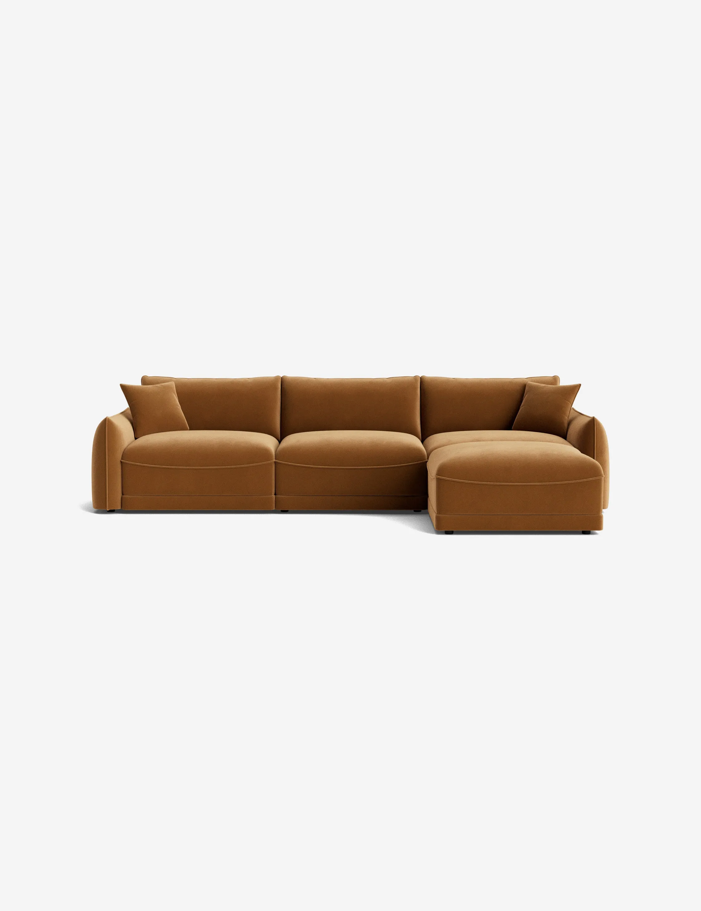 Balmer Sectional Sofa With Ottoman