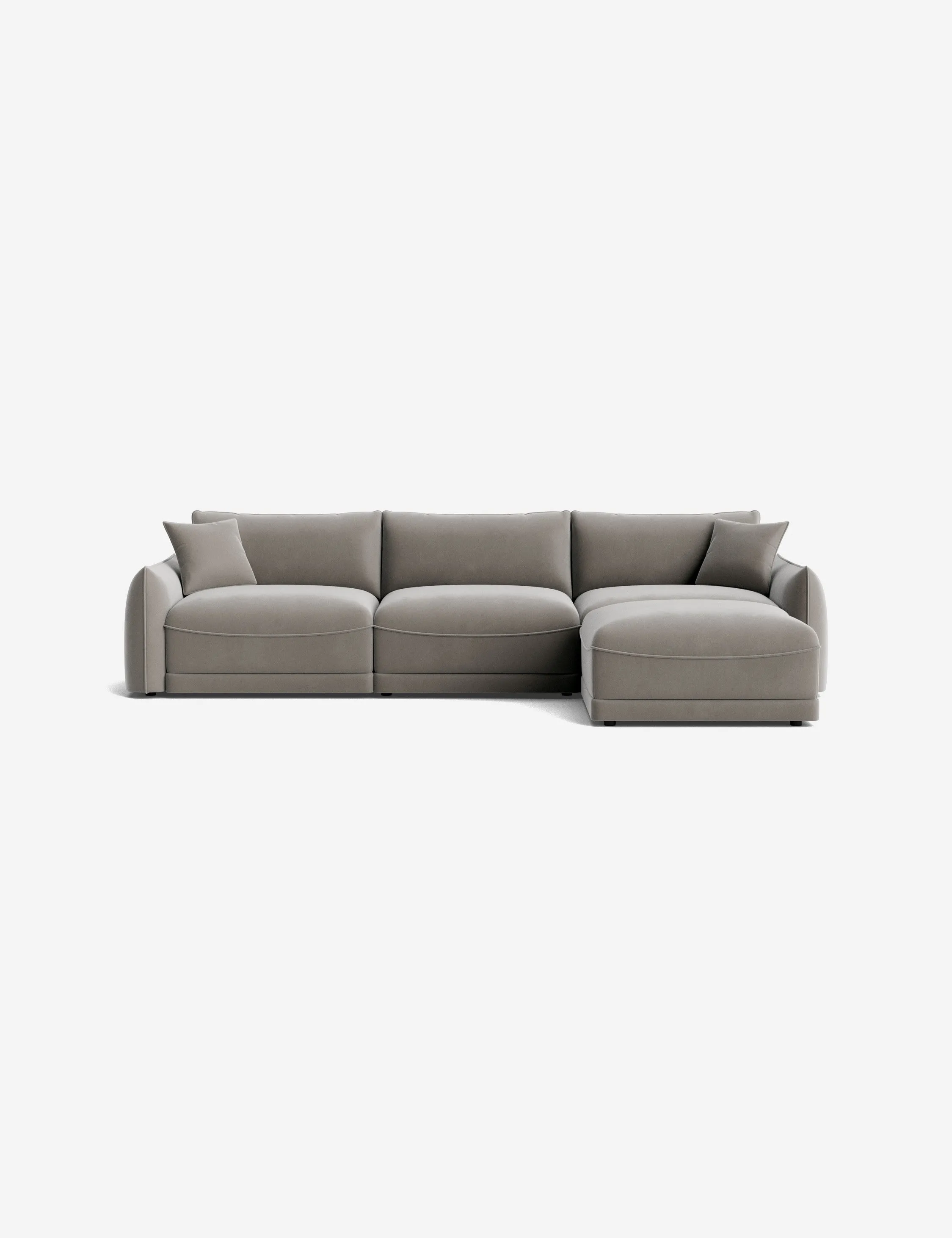 Balmer Sectional Sofa With Ottoman