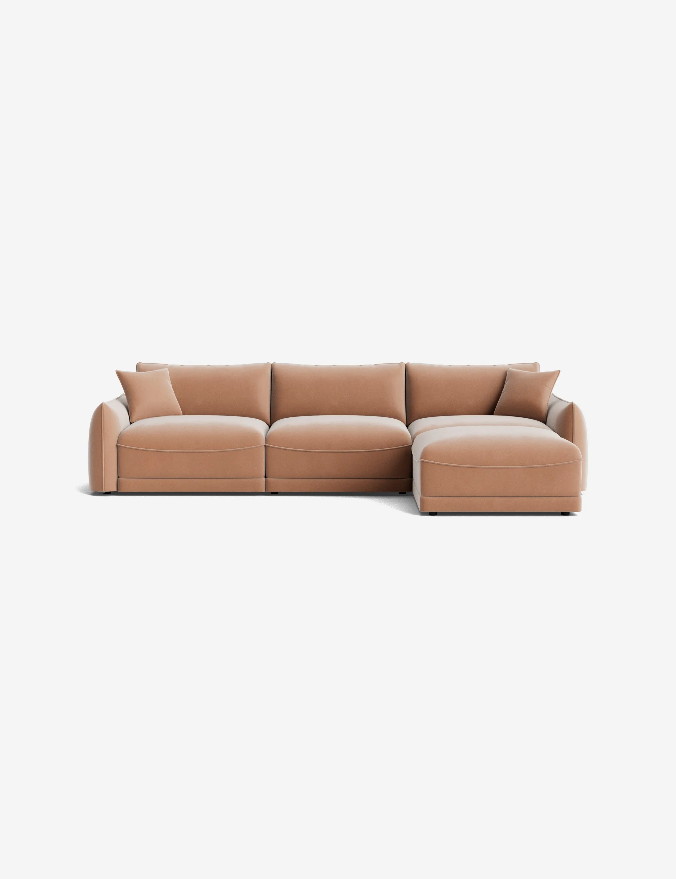 Balmer Sectional Sofa With Ottoman