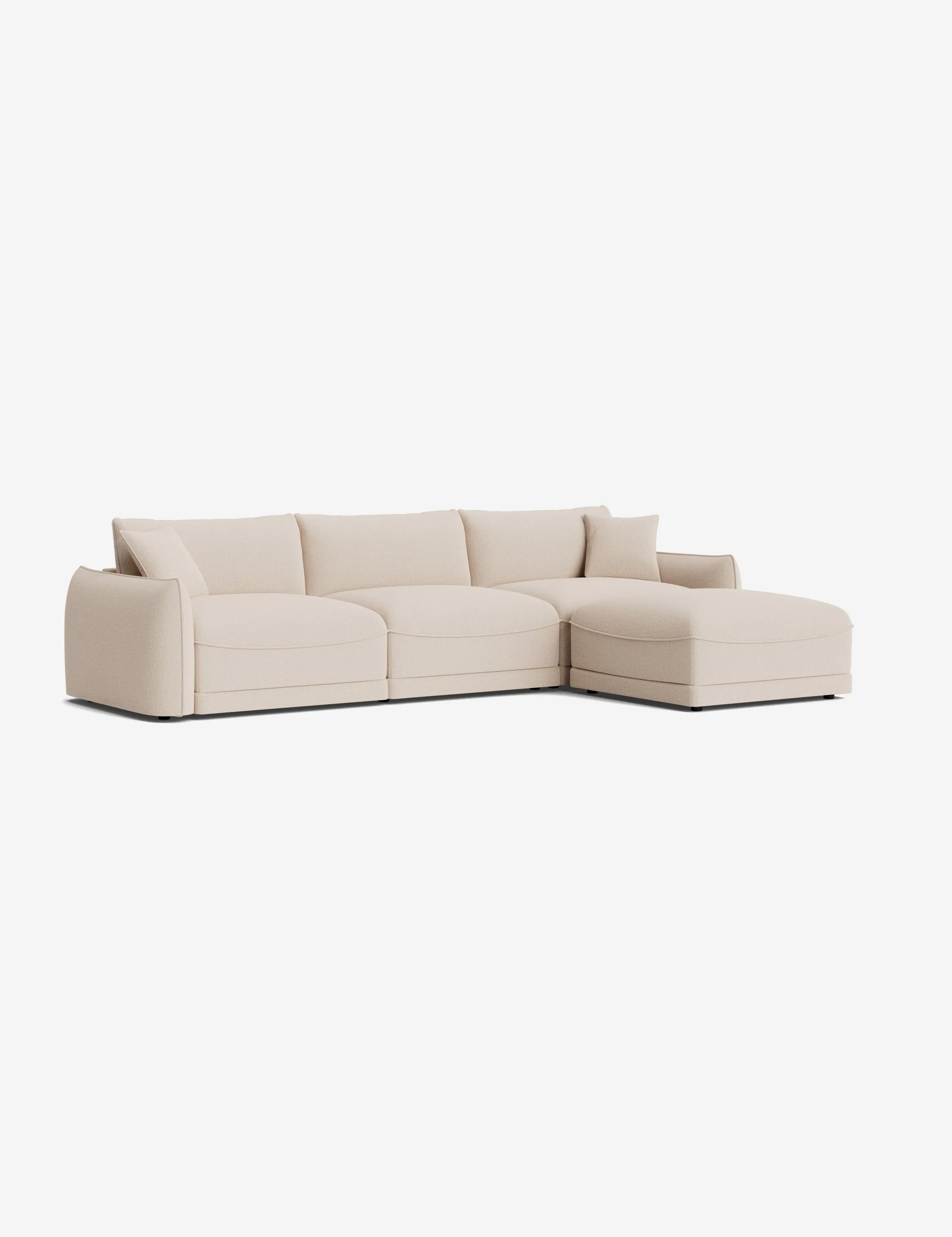 Balmer Sectional Sofa With Ottoman