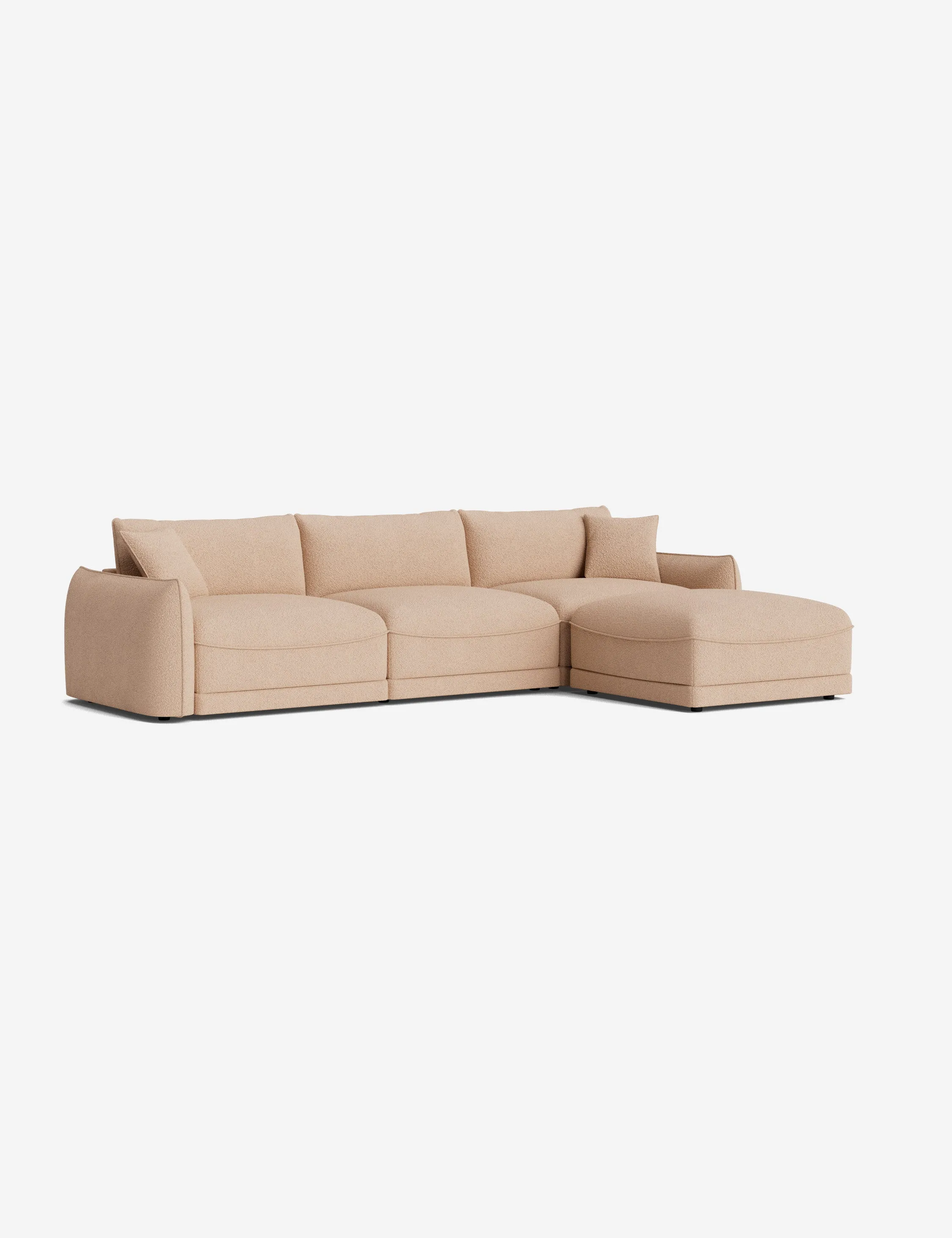 Balmer Sectional Sofa With Ottoman