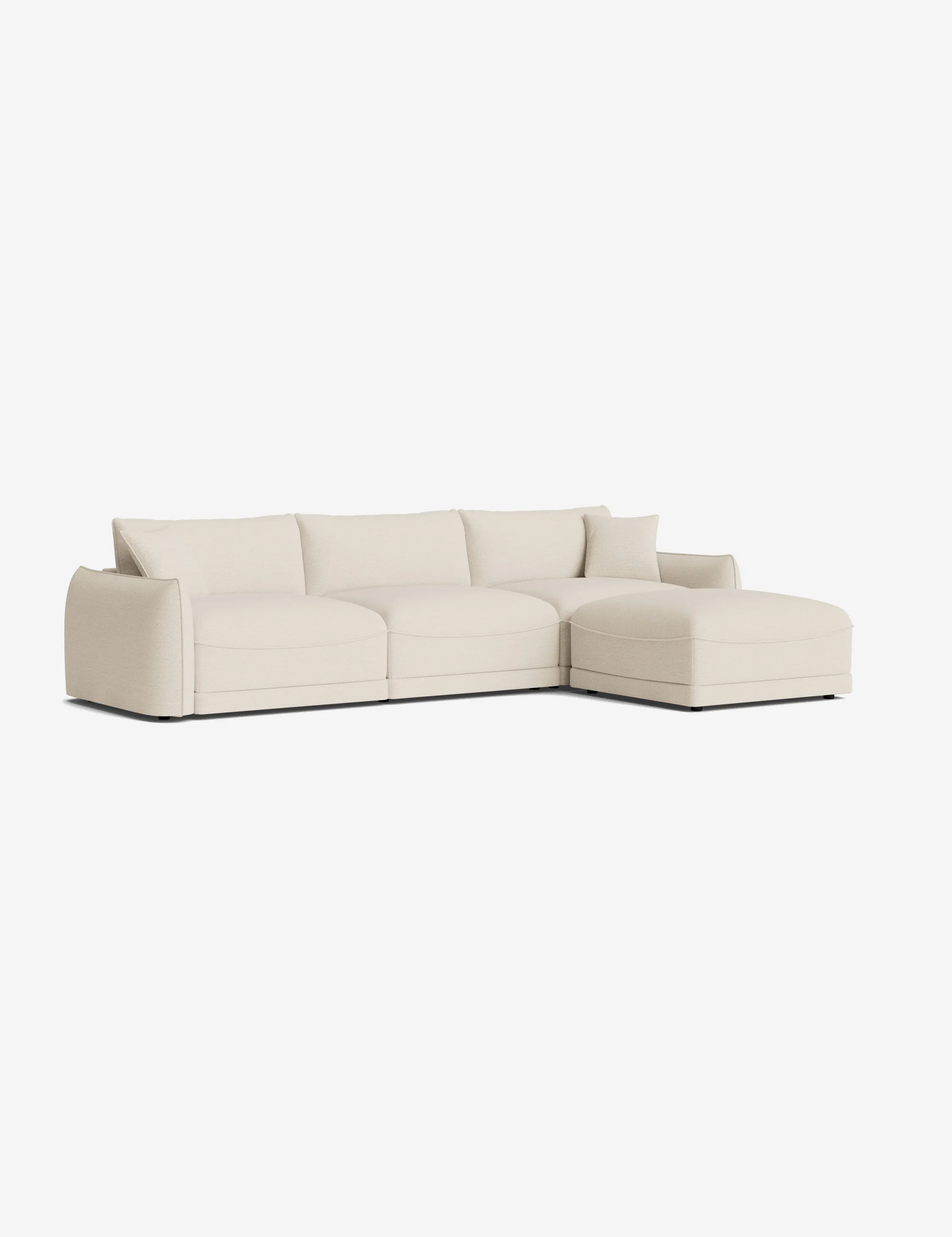 Balmer Sectional Sofa With Ottoman