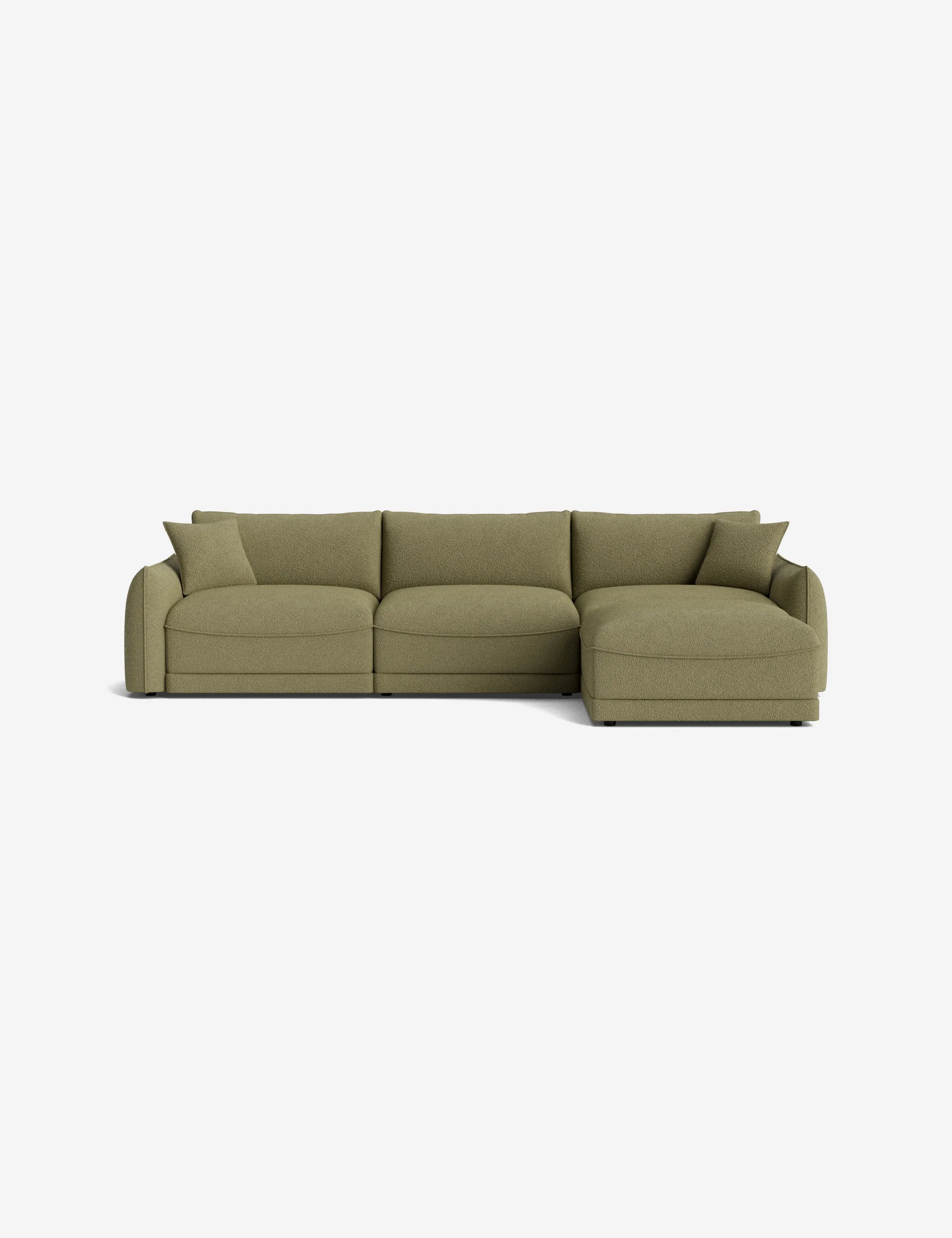 Balmer Sectional Sofa With Ottoman