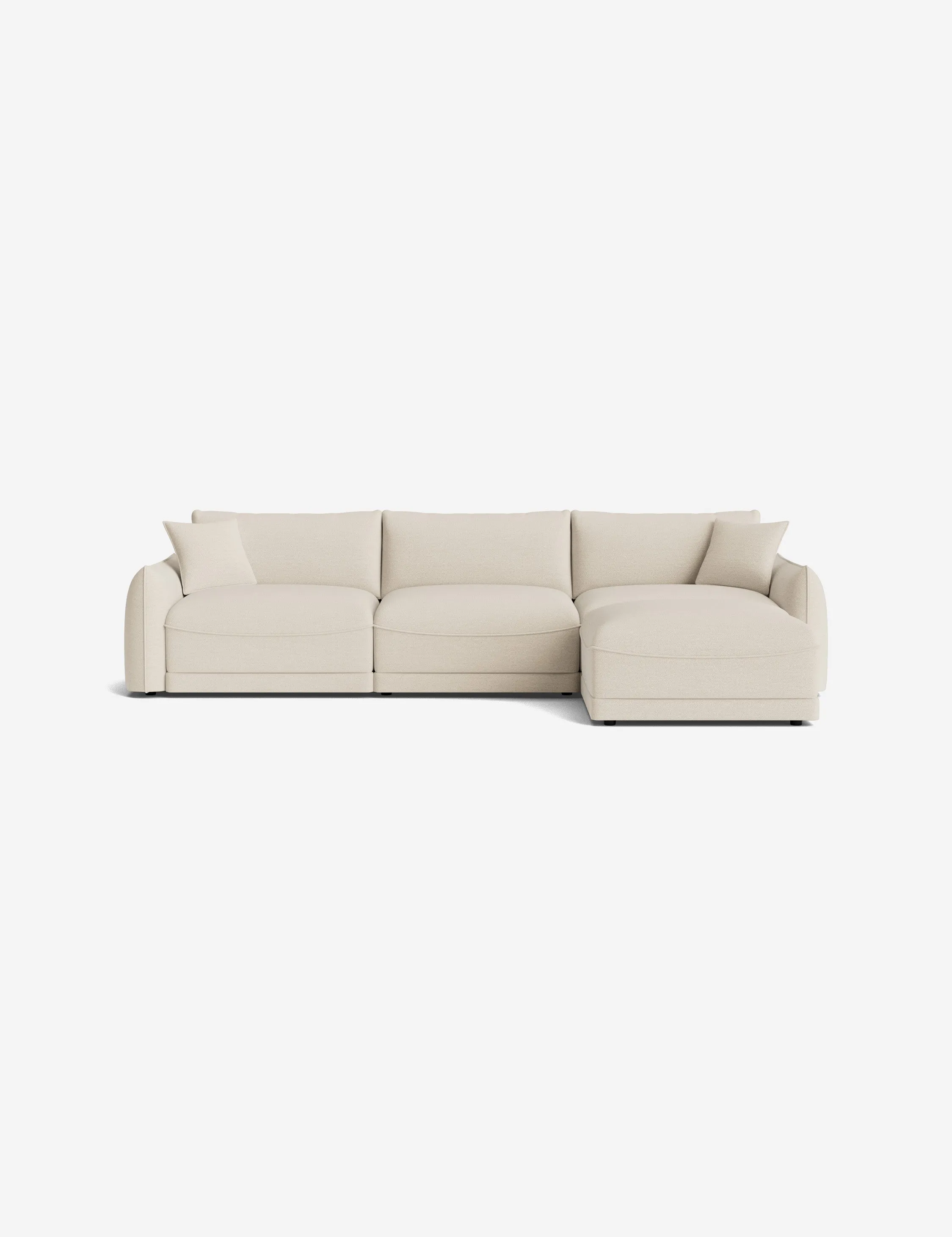 Balmer Sectional Sofa With Ottoman