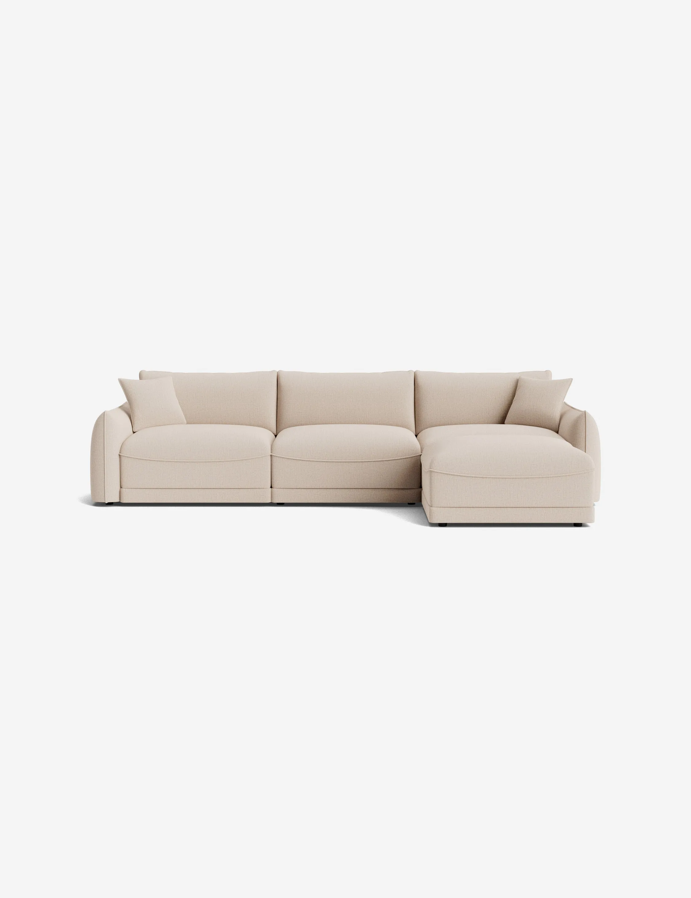 Balmer Sectional Sofa With Ottoman