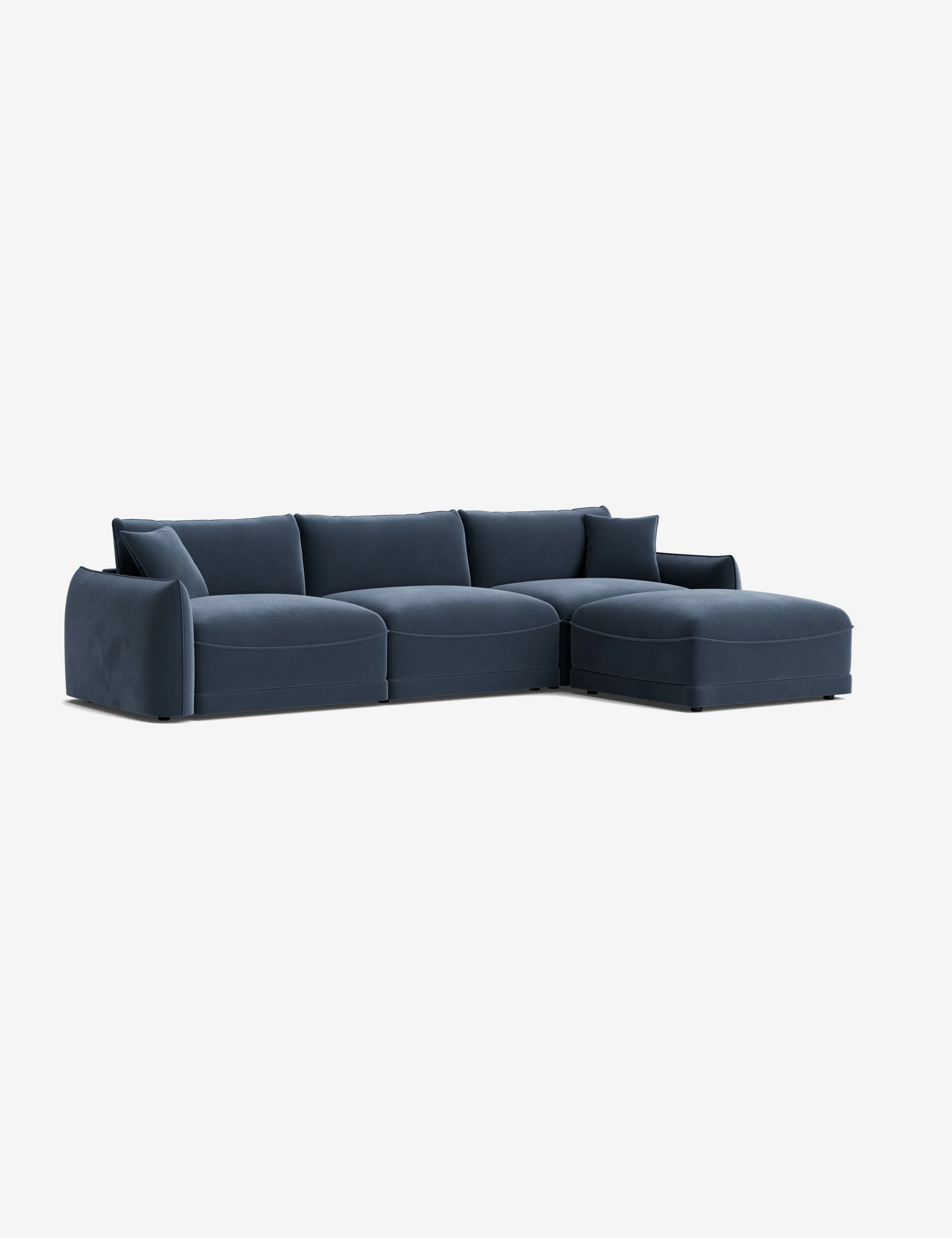 Balmer Sectional Sofa With Ottoman