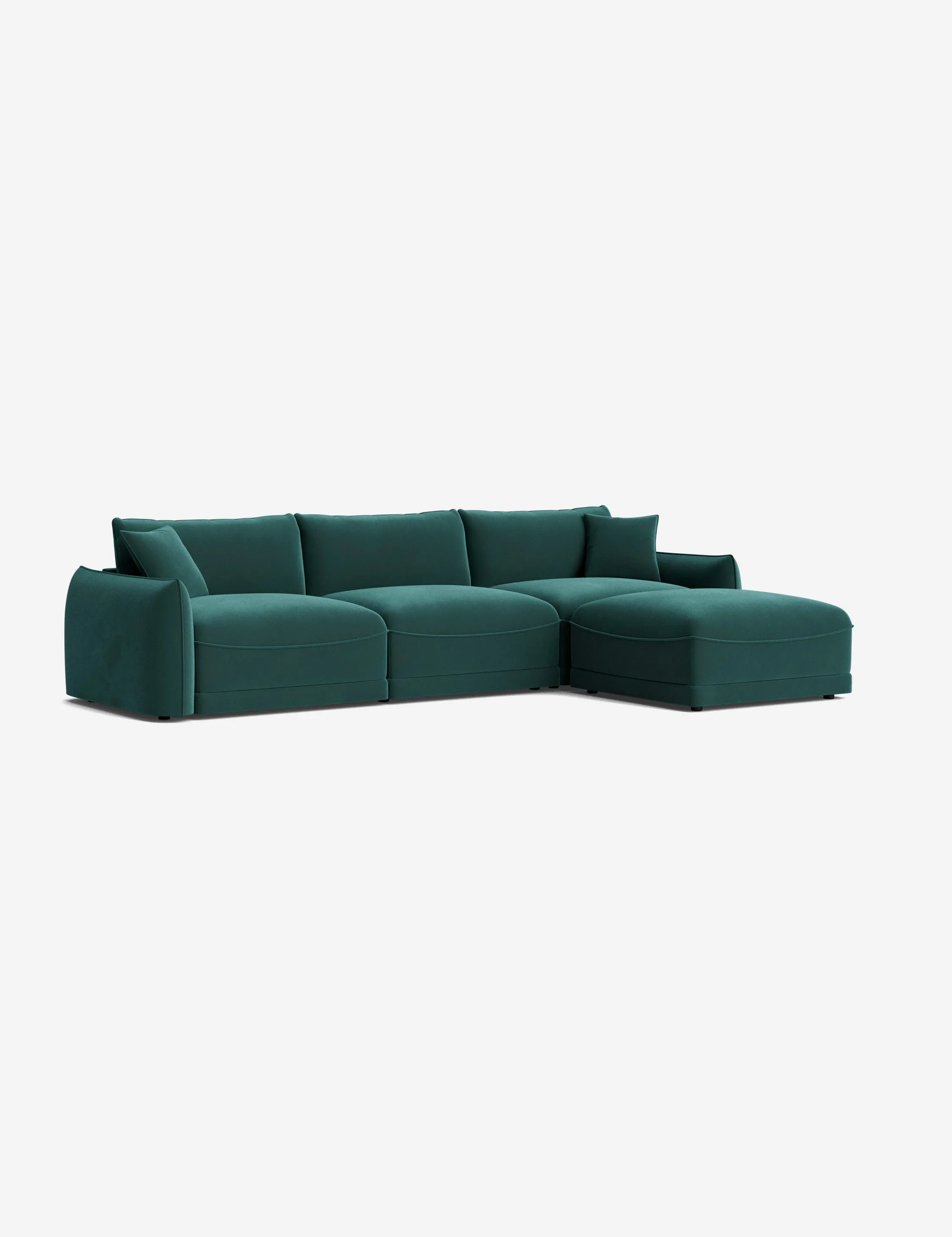 Balmer Sectional Sofa With Ottoman