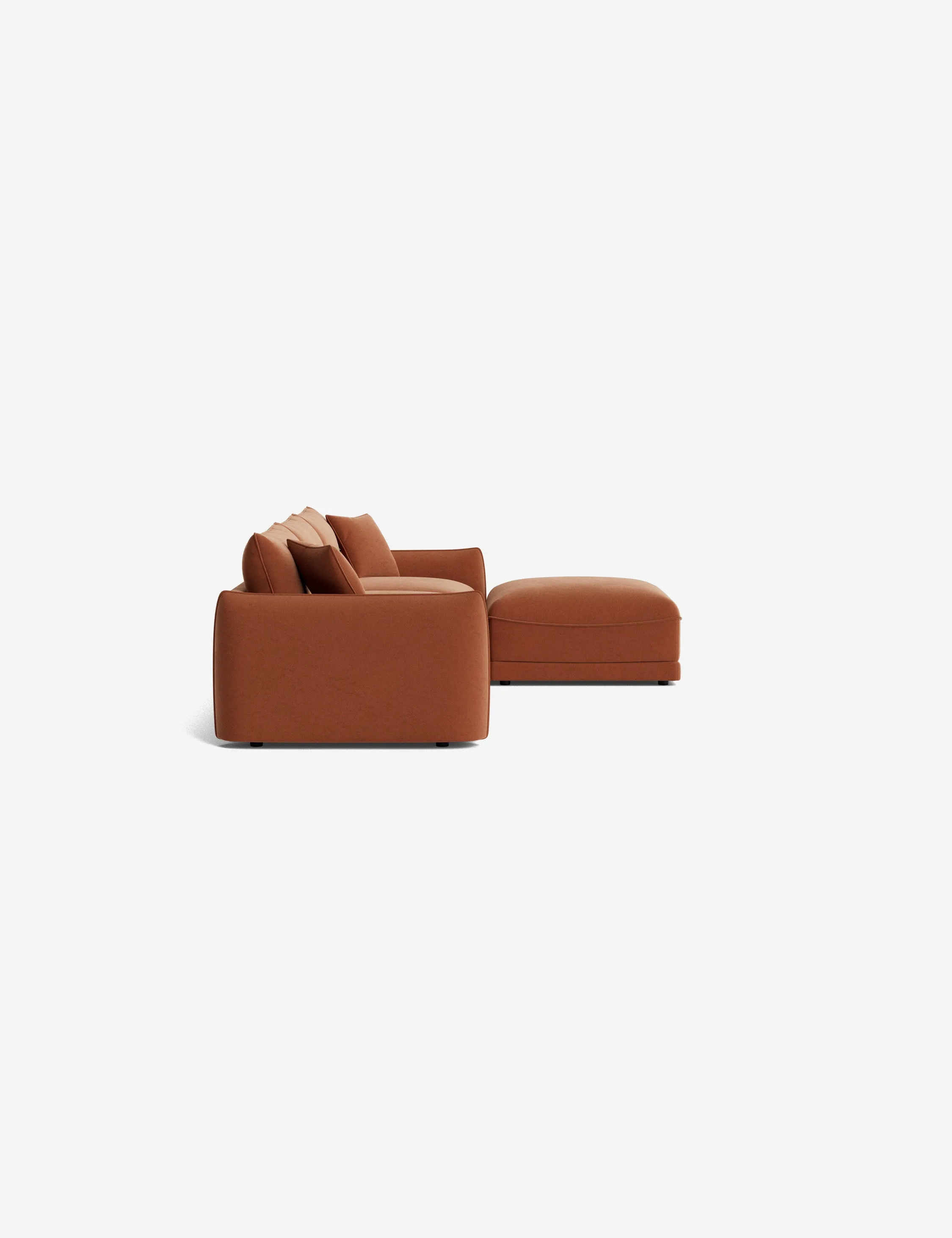 Balmer Sectional Sofa With Ottoman