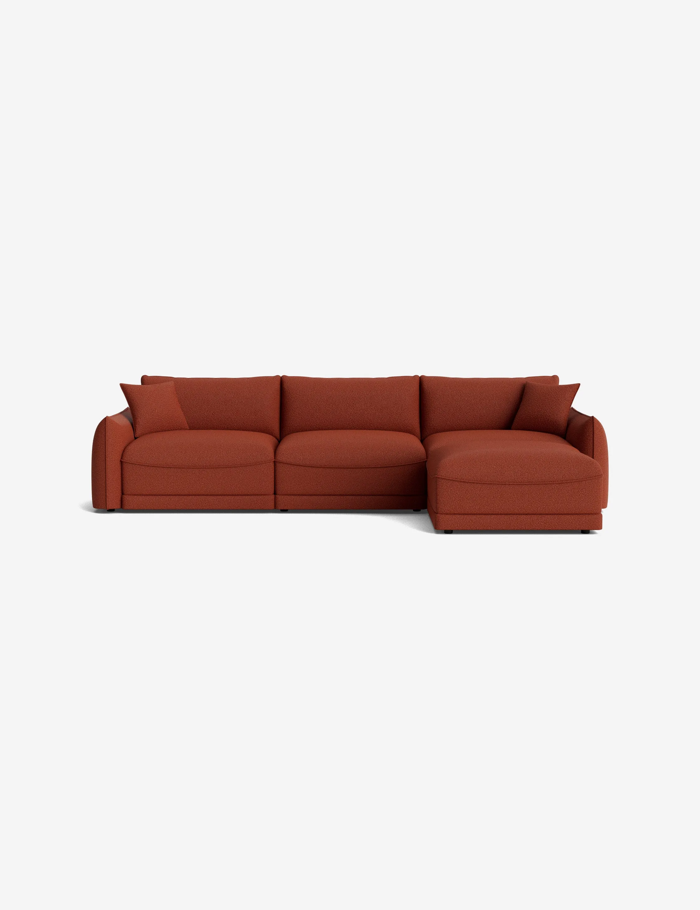 Balmer Sectional Sofa With Ottoman