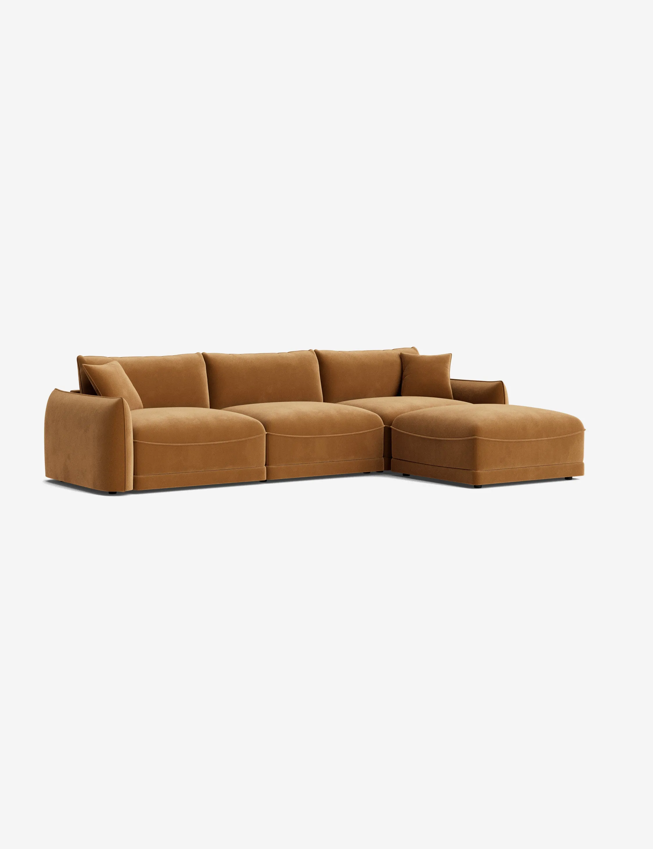 Balmer Sectional Sofa With Ottoman