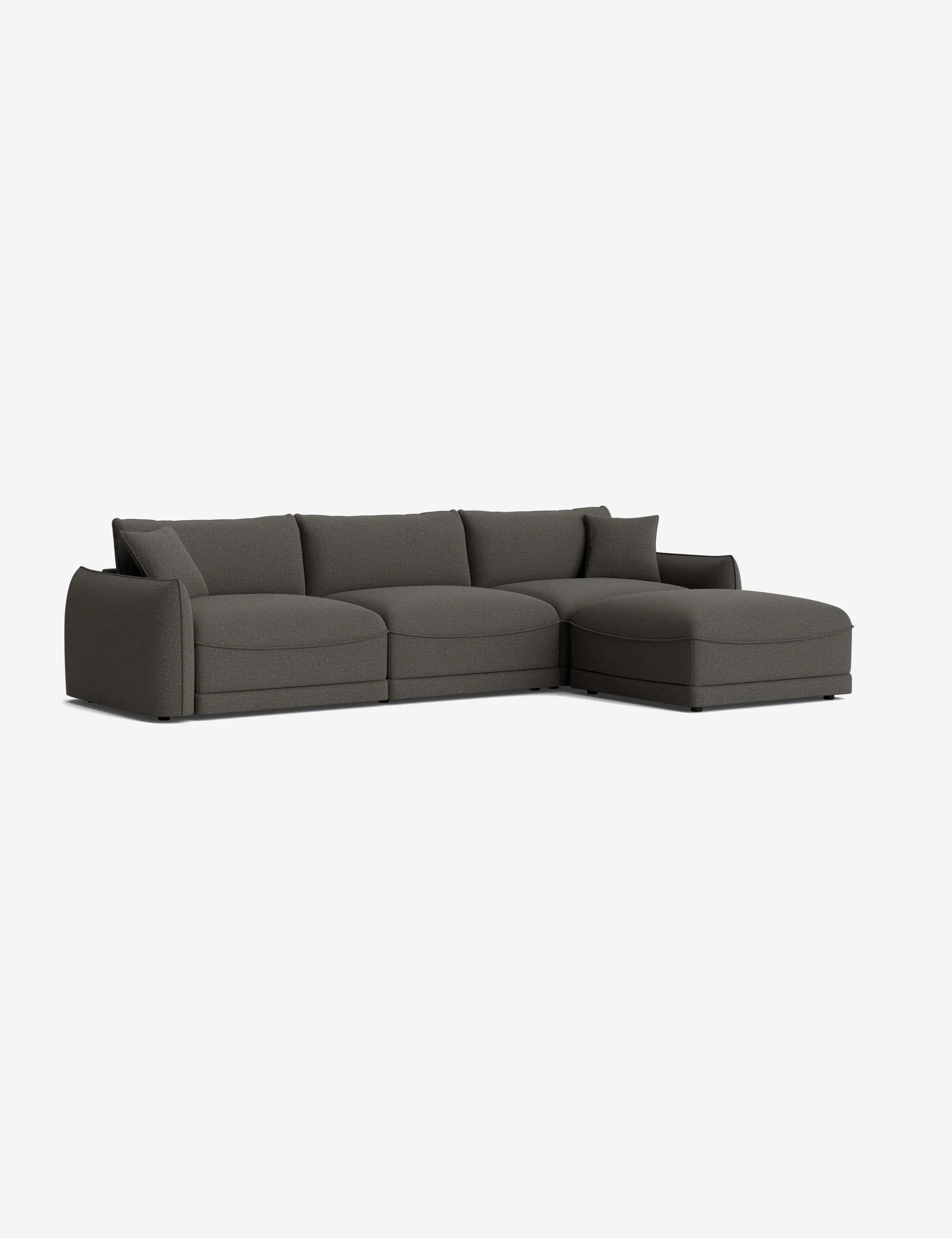 Balmer Sectional Sofa With Ottoman