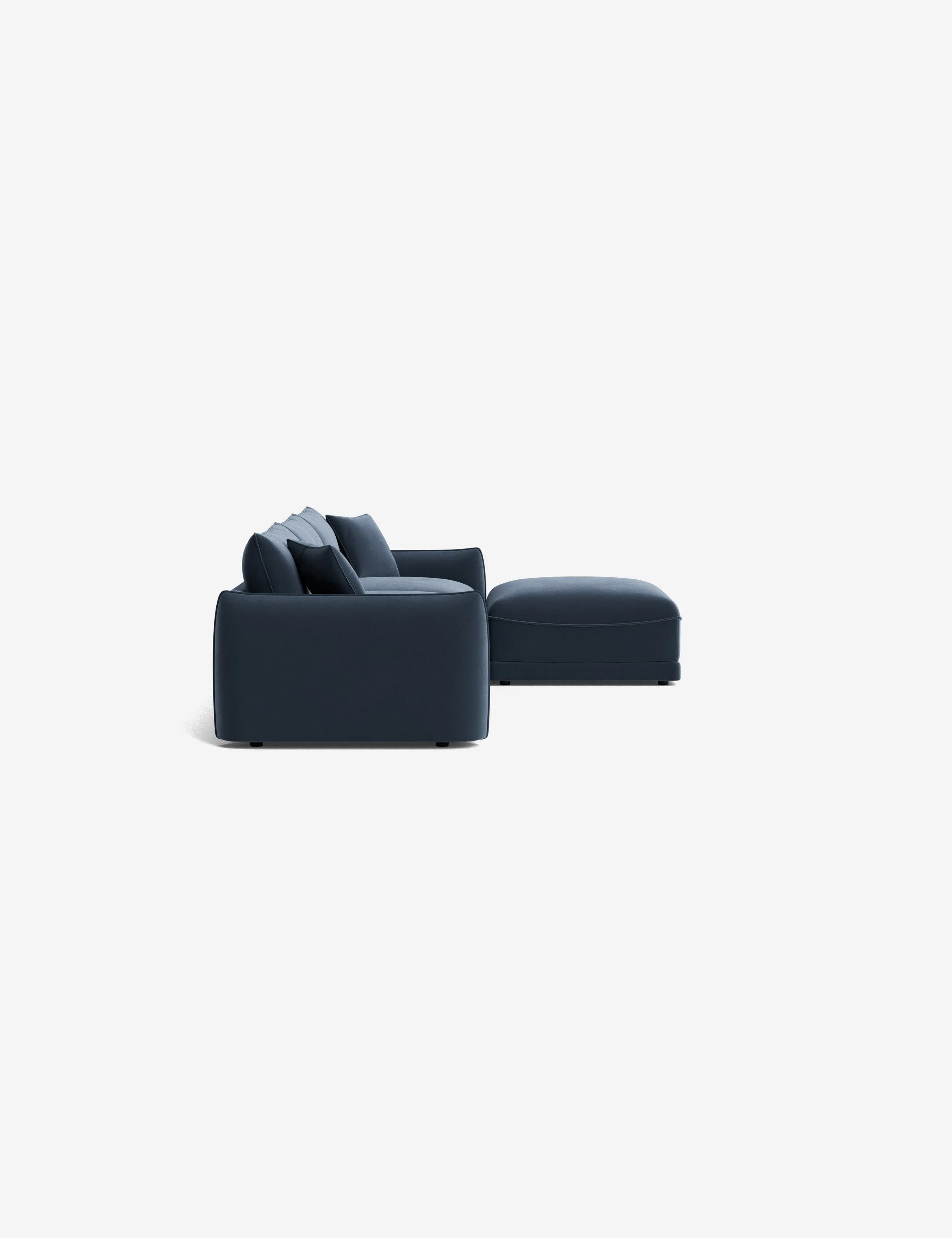 Balmer Sectional Sofa With Ottoman