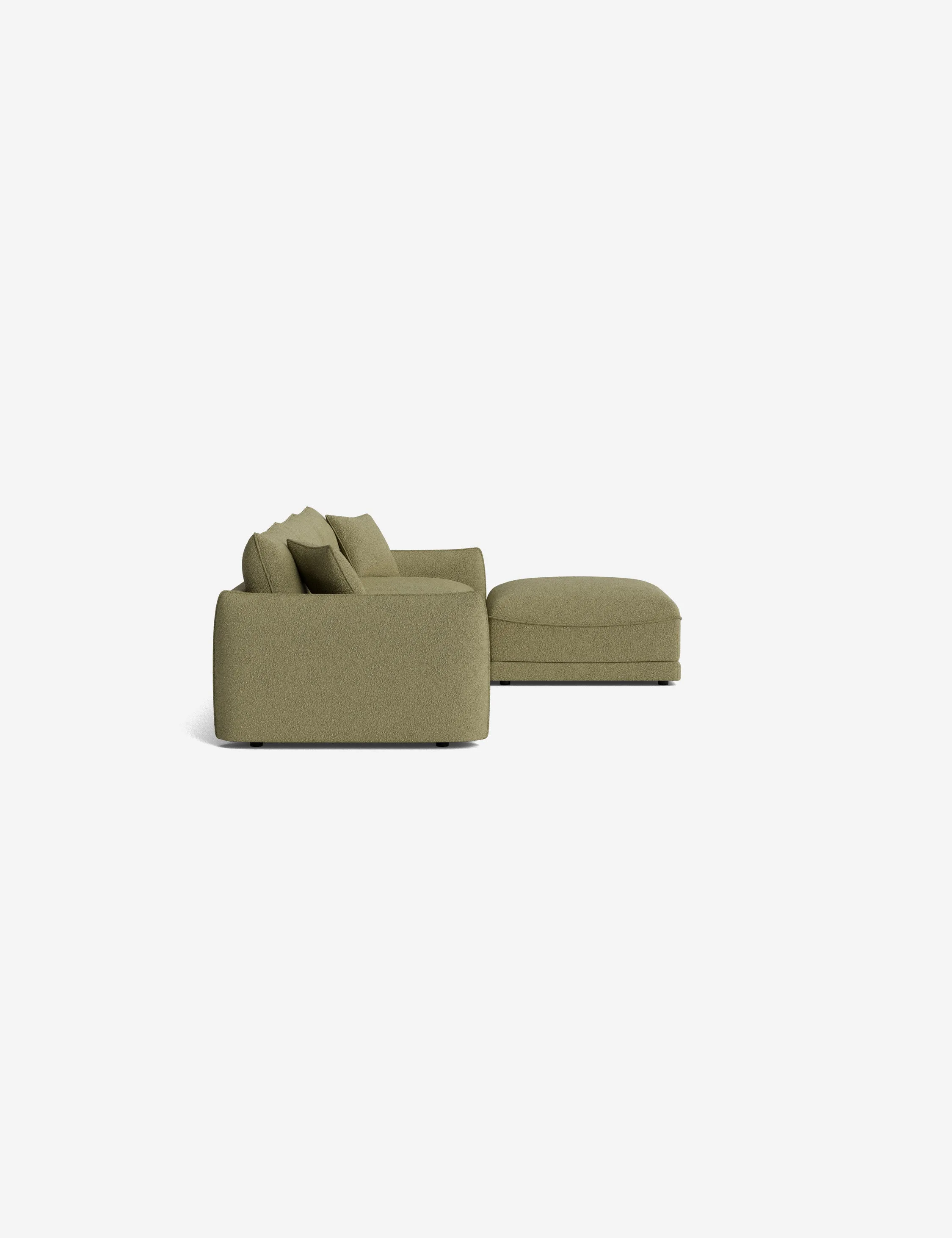 Balmer Sectional Sofa With Ottoman