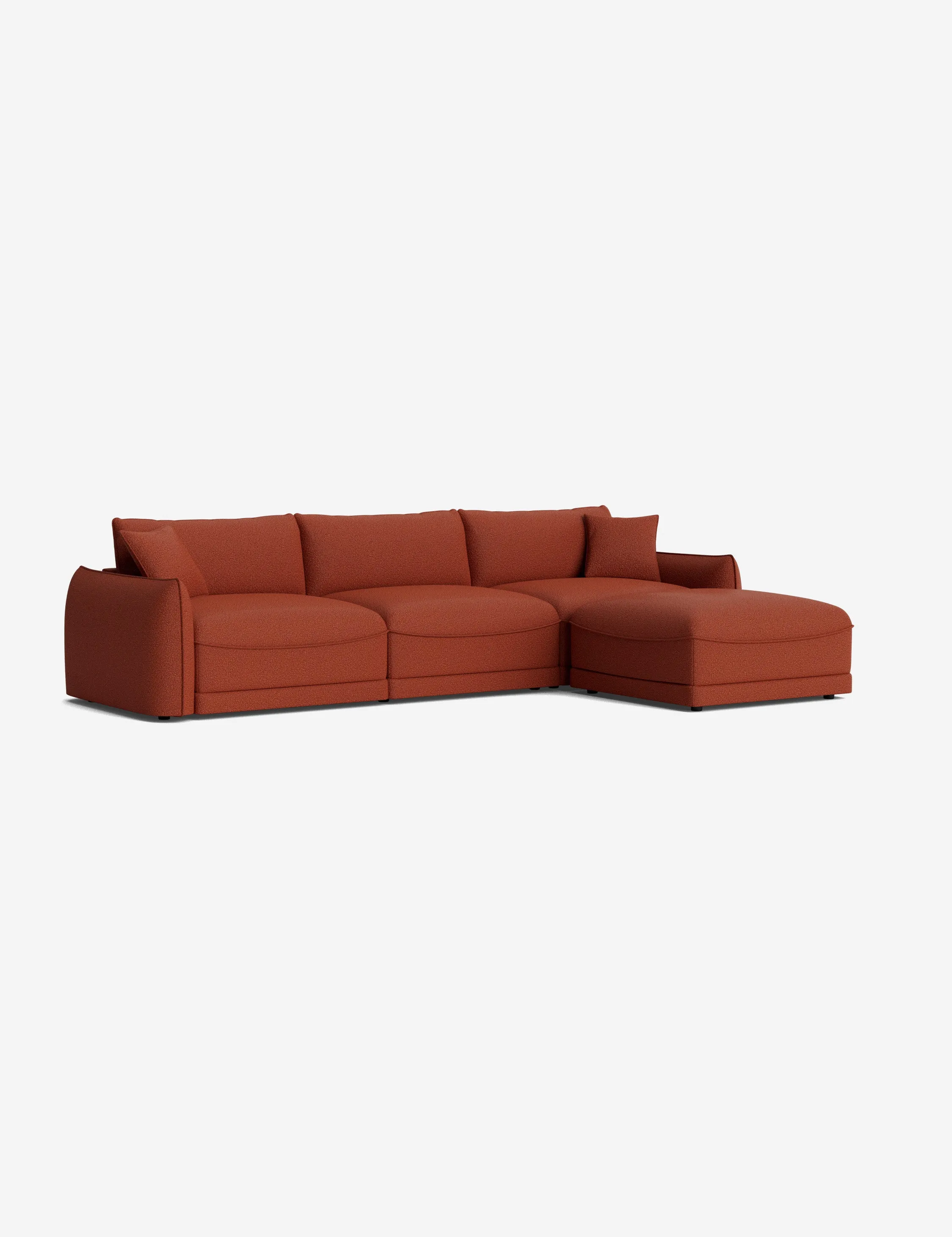 Balmer Sectional Sofa With Ottoman