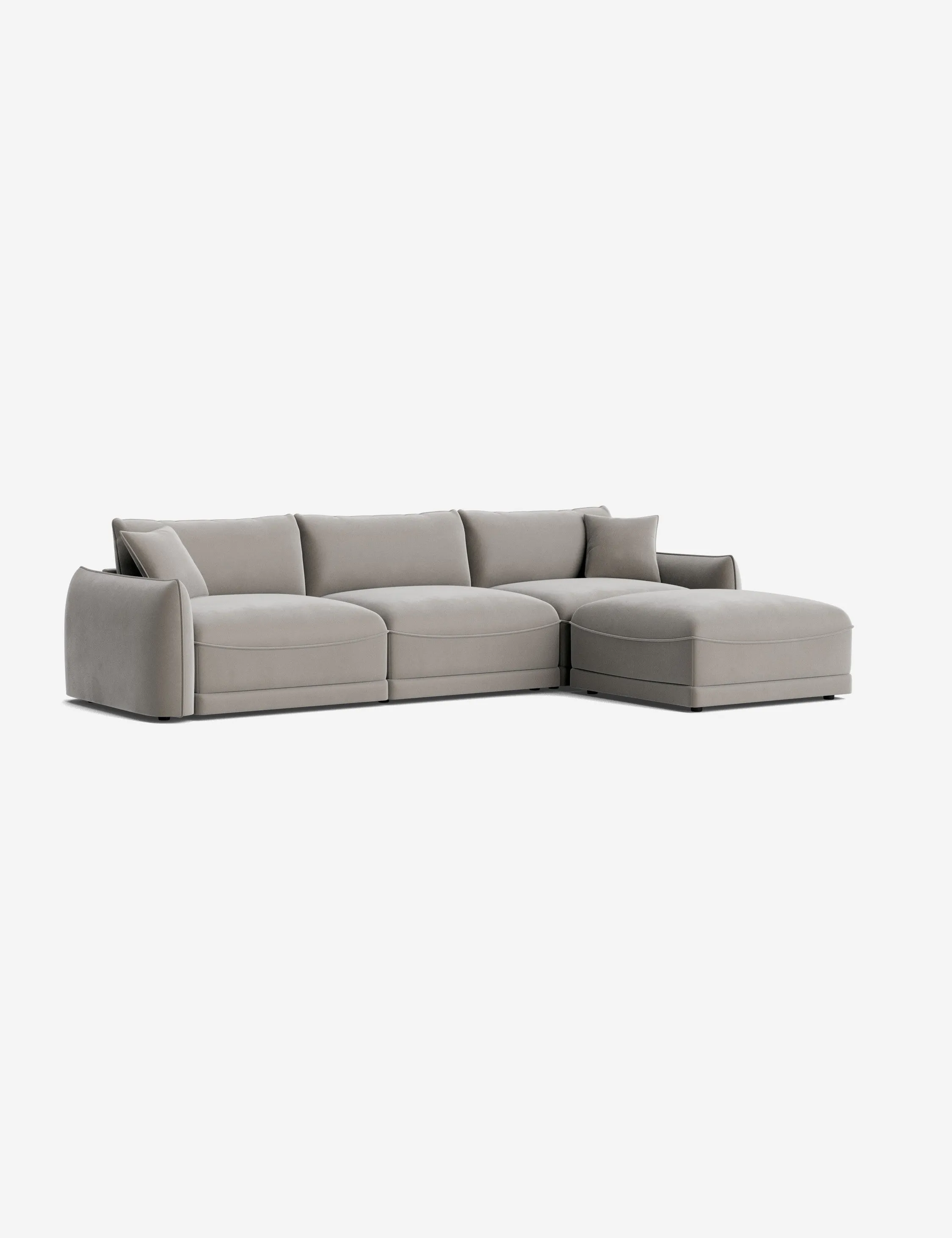 Balmer Sectional Sofa With Ottoman