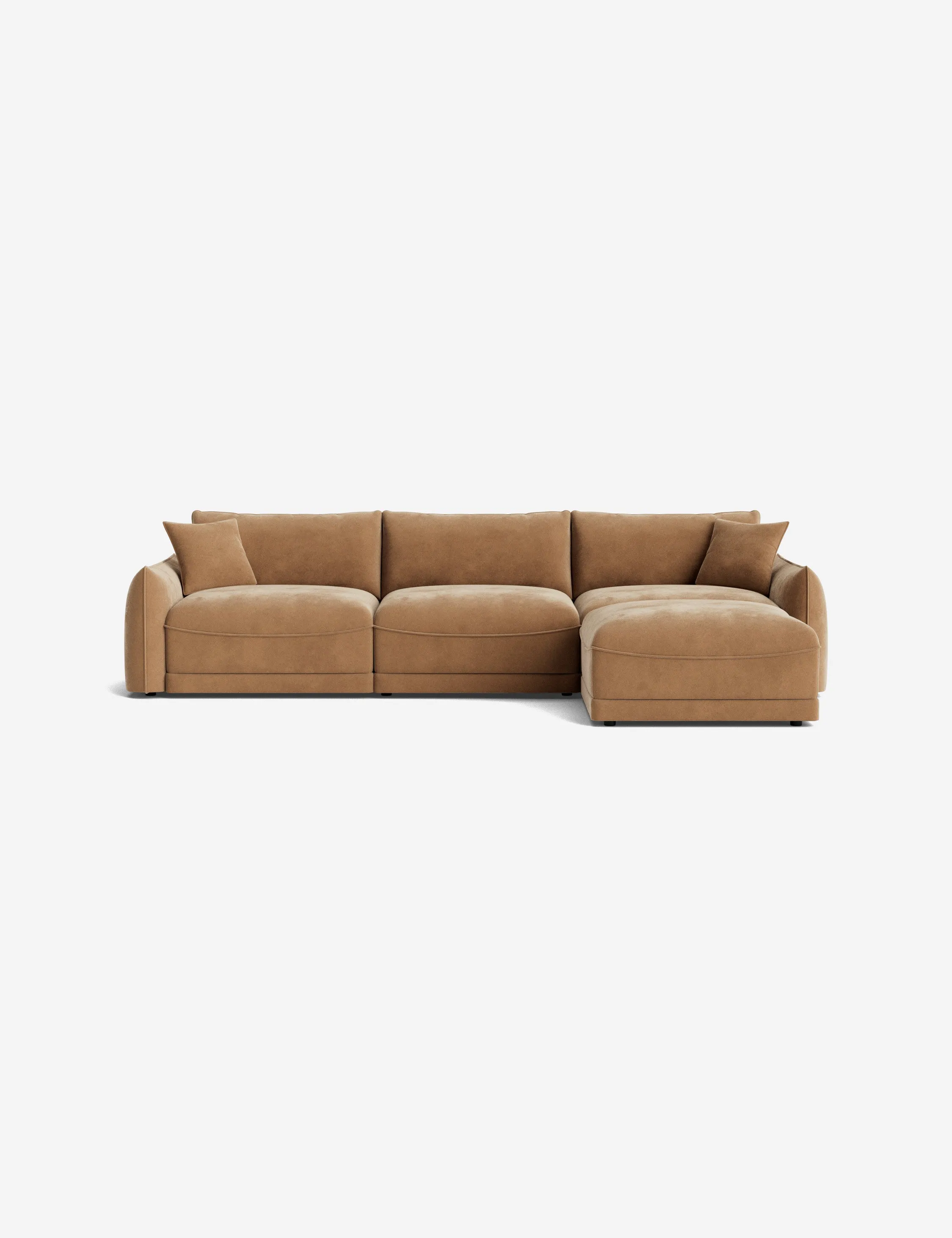 Balmer Sectional Sofa With Ottoman