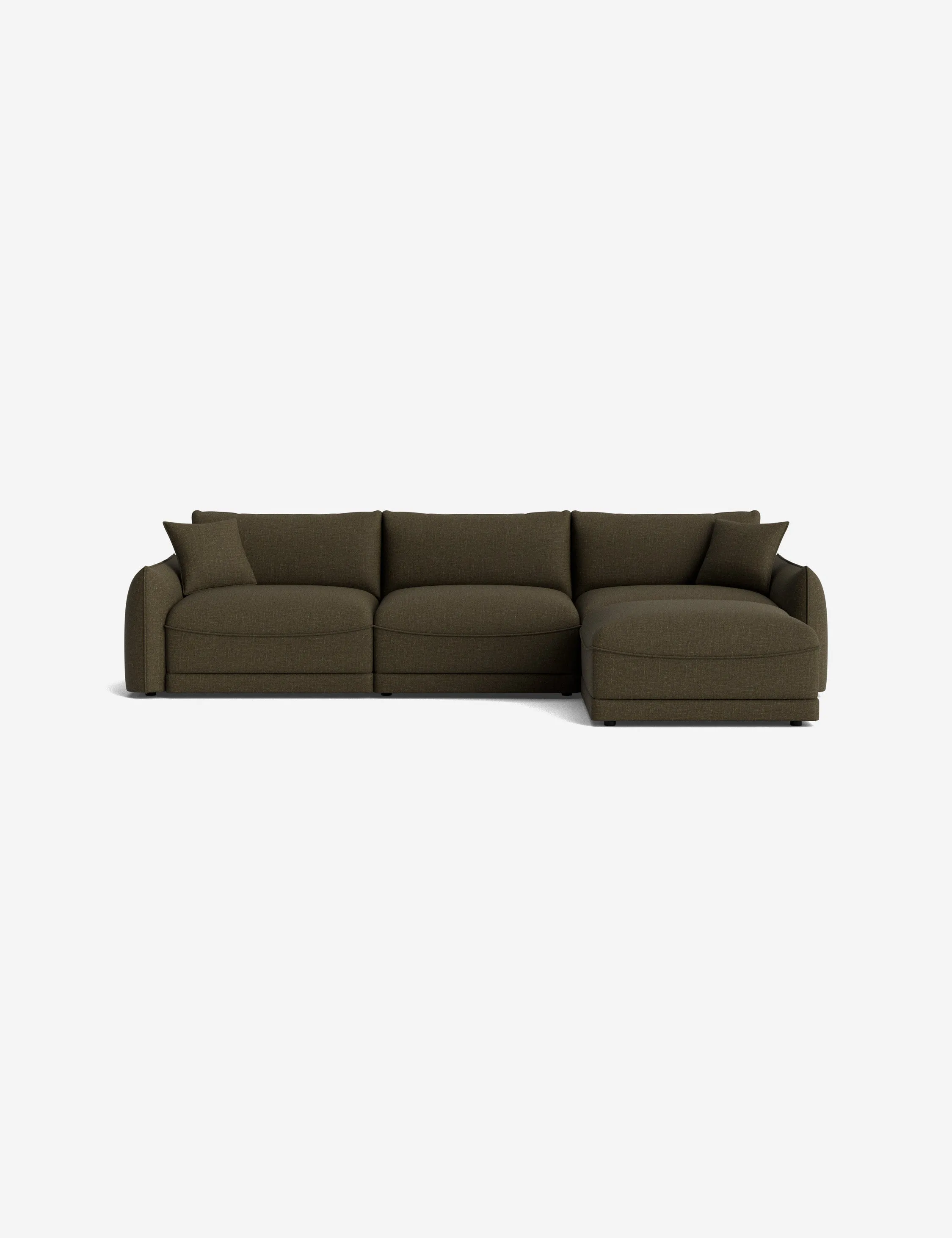 Balmer Sectional Sofa With Ottoman
