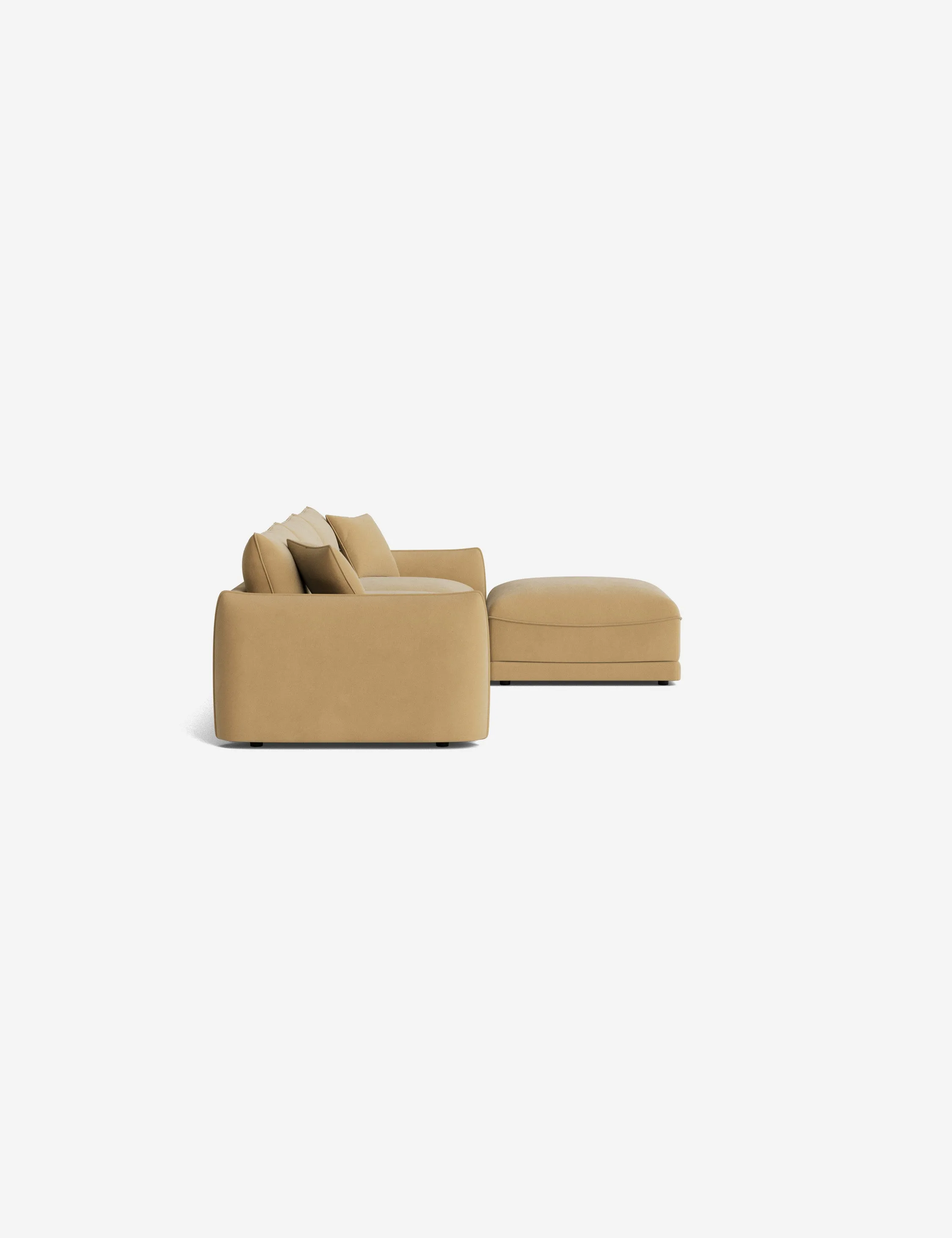 Balmer Sectional Sofa With Ottoman
