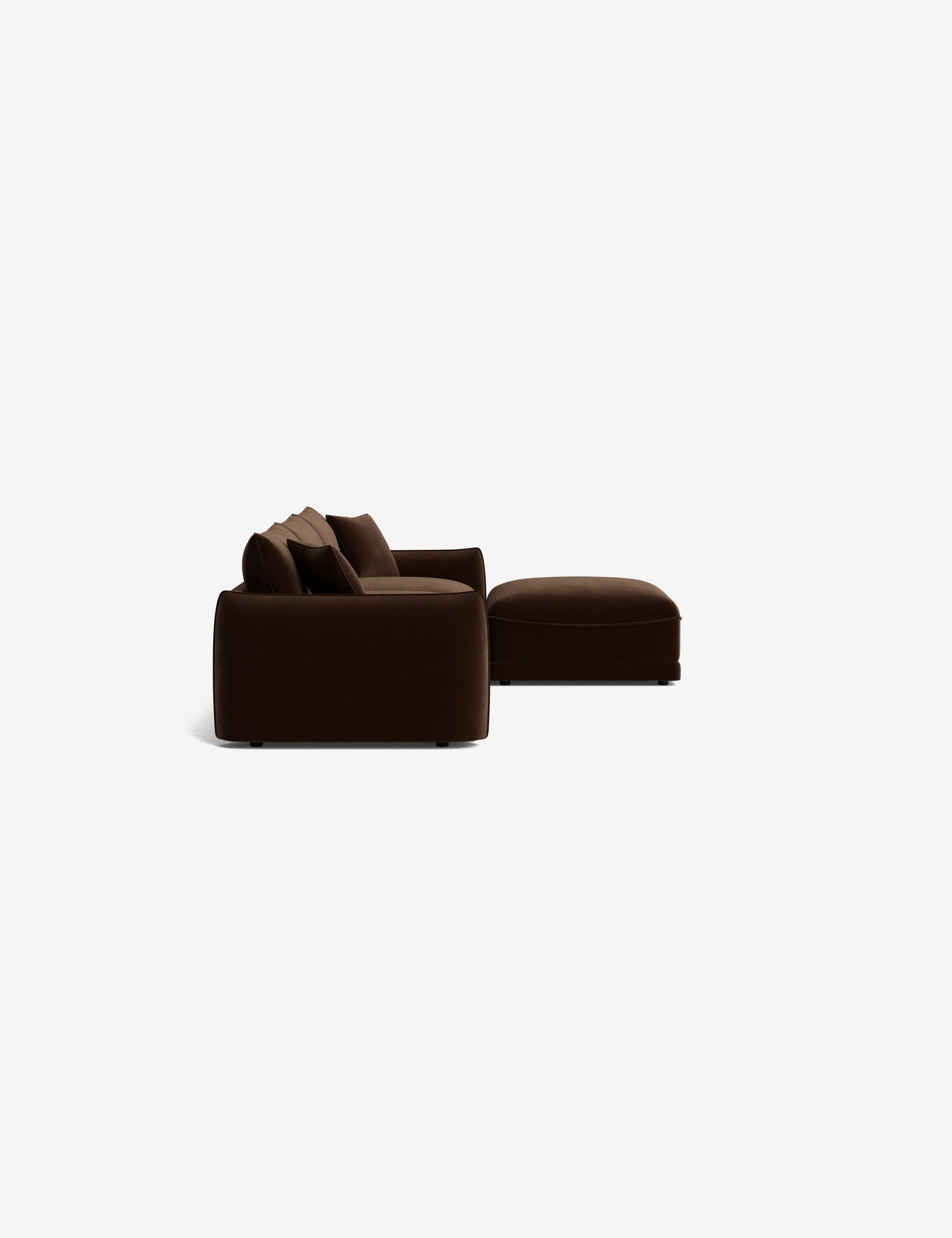 Balmer Sectional Sofa With Ottoman