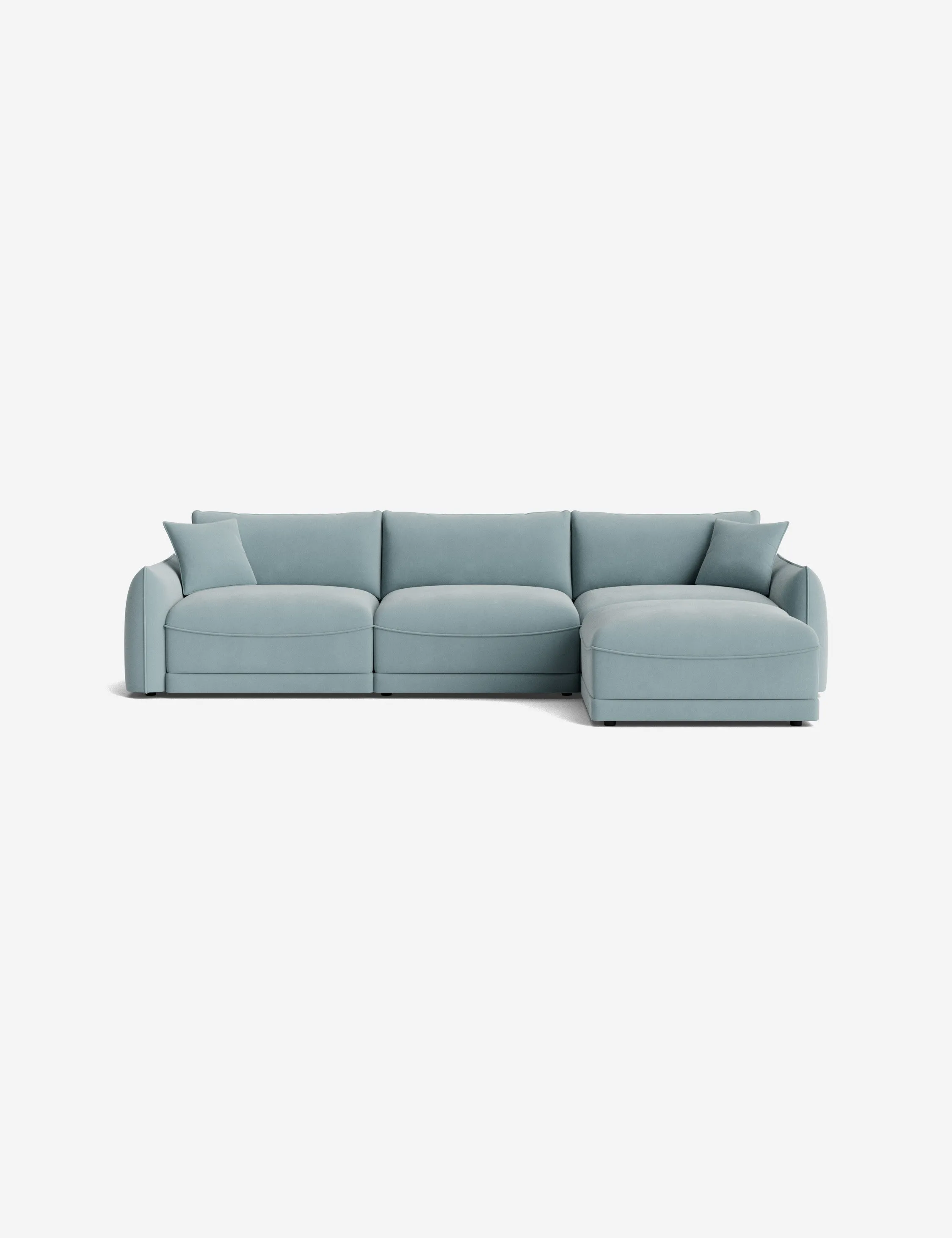 Balmer Sectional Sofa With Ottoman