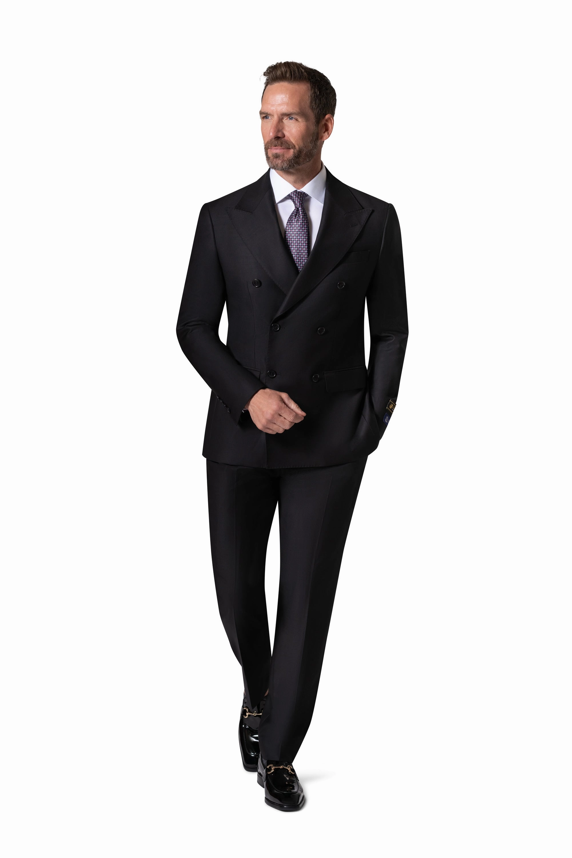 Bergamo Elegant - Faille Wool 10153.004 D/B Tuxedo