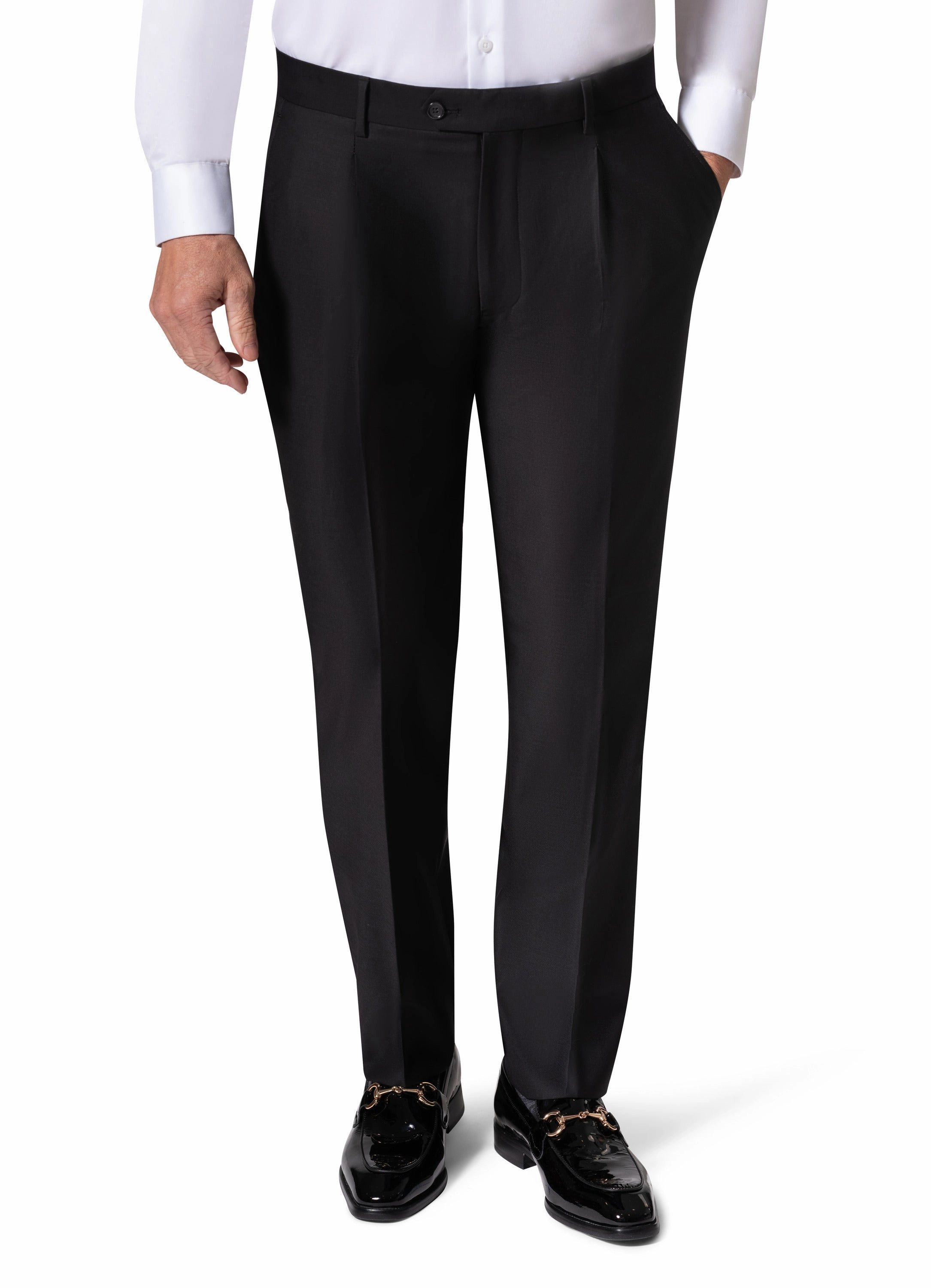 Bergamo Elegant - Faille Wool 10153.004 D/B Tuxedo