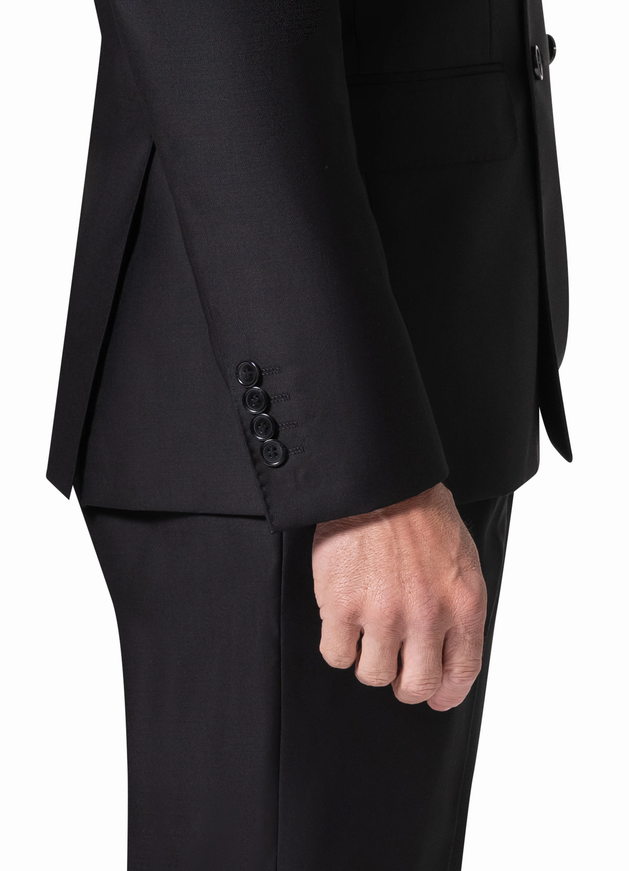Bergamo Elegant - Faille Wool 10153.004 D/B Tuxedo