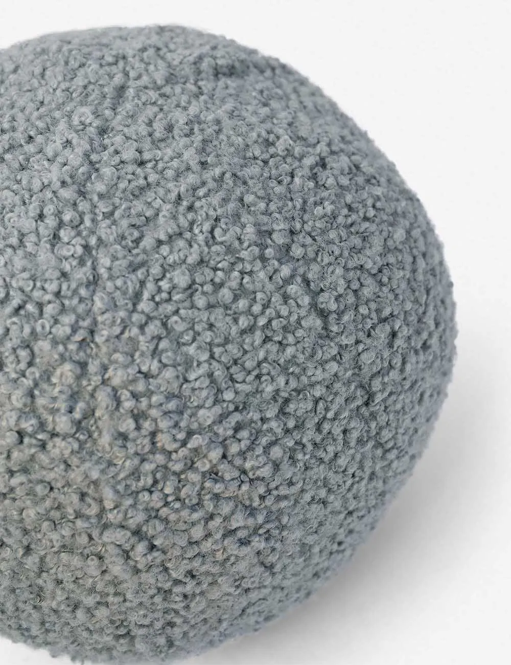 Bouclé Ball Pillow by Sarah Sherman Samuel
