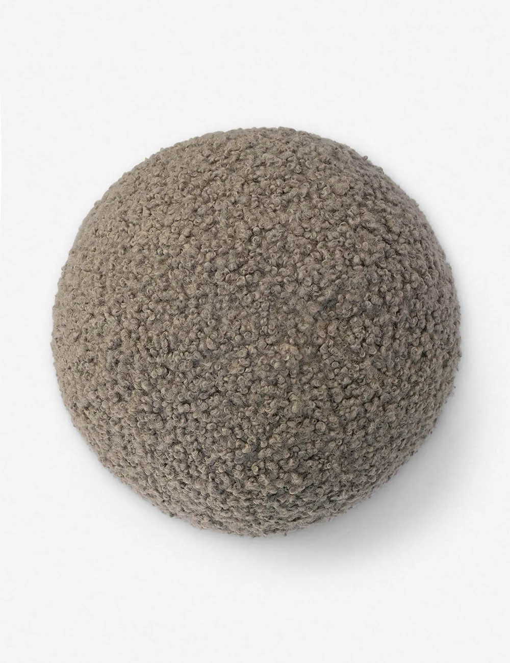 Bouclé Ball Pillow by Sarah Sherman Samuel