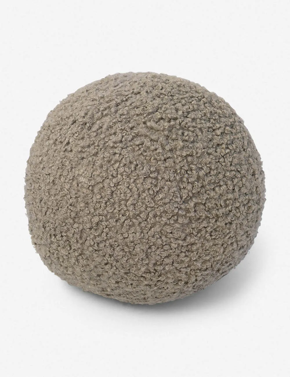 Bouclé Ball Pillow by Sarah Sherman Samuel